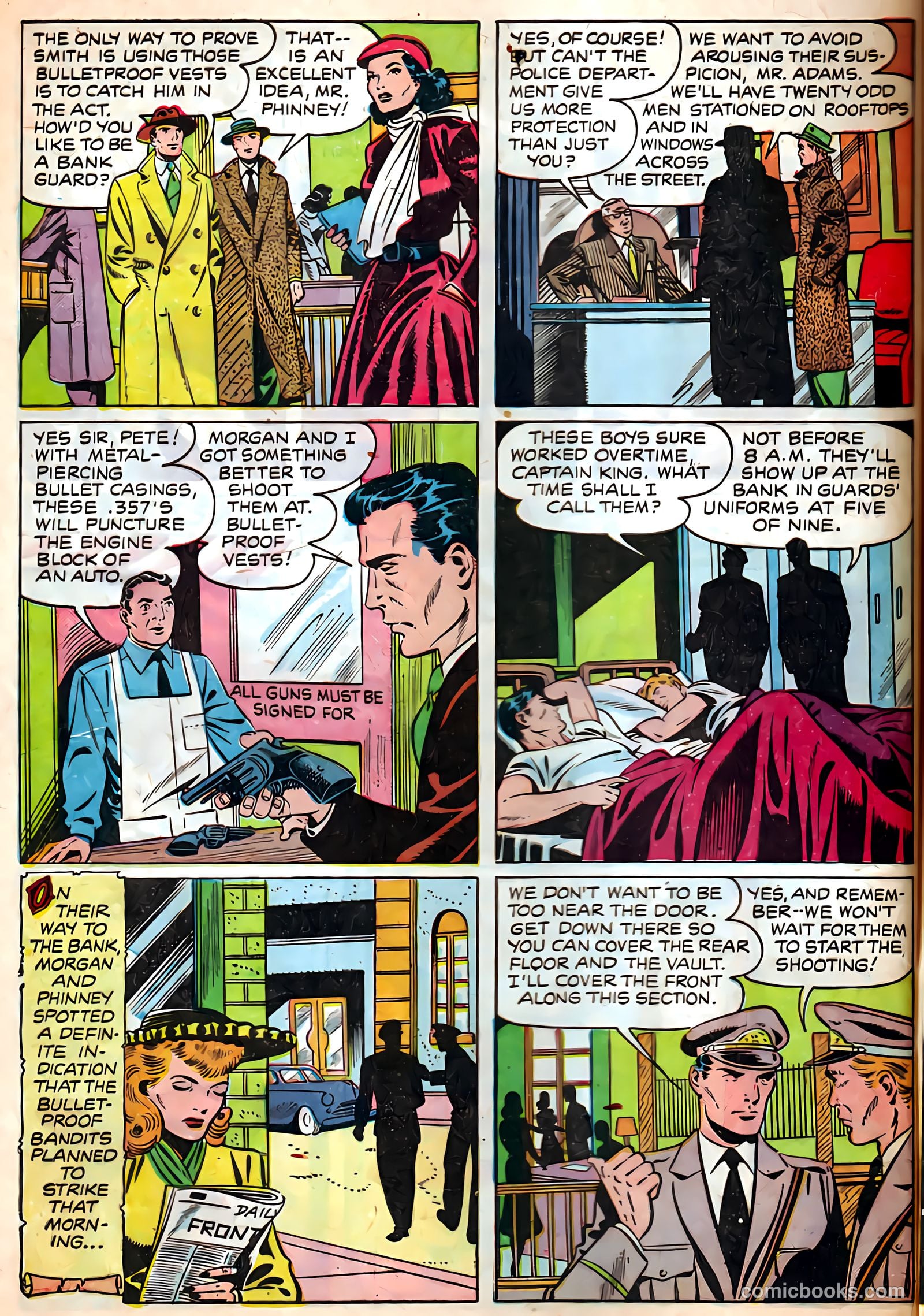 Authentic Police Cases #36 (1954) — page 32 of 36