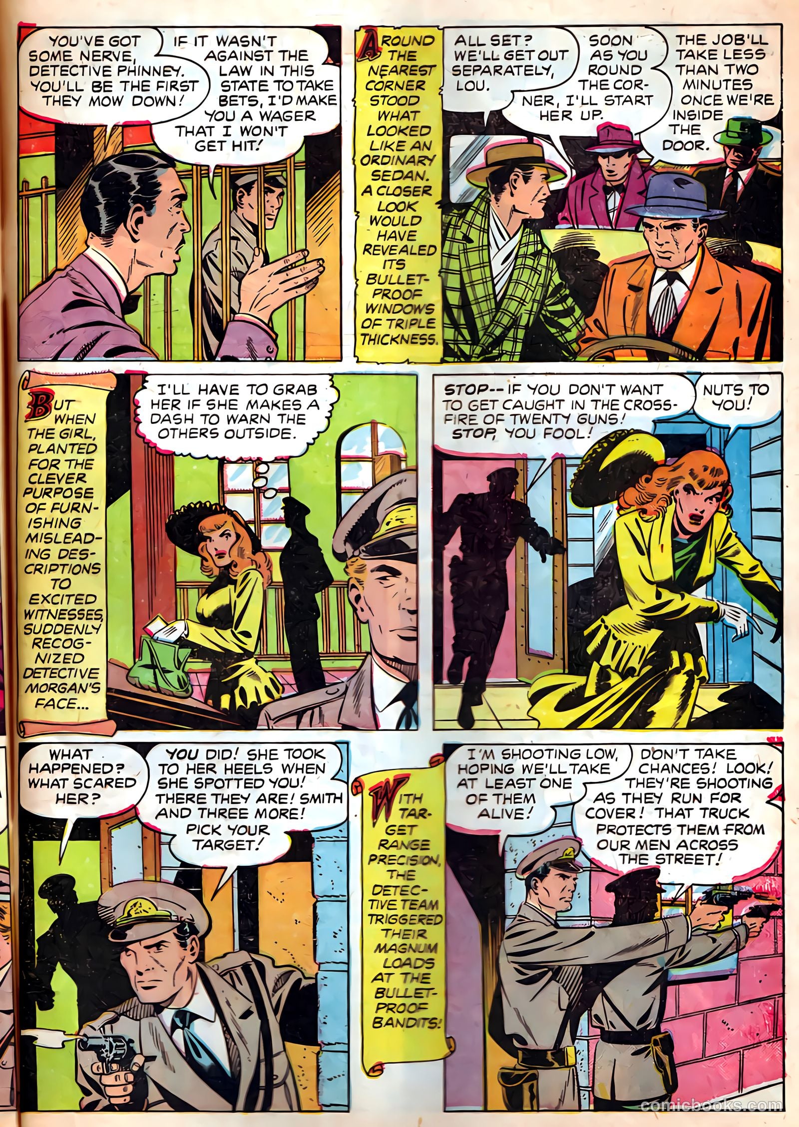 Authentic Police Cases #36 (1954) — page 33 of 36