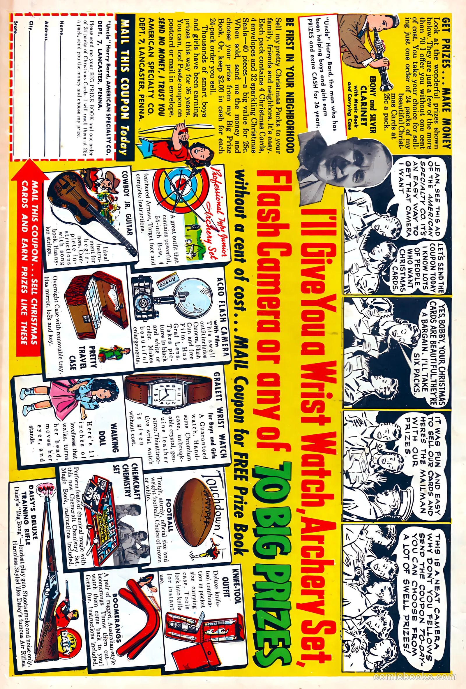 Authentic Police Cases #36 (1954) — page 36 of 36