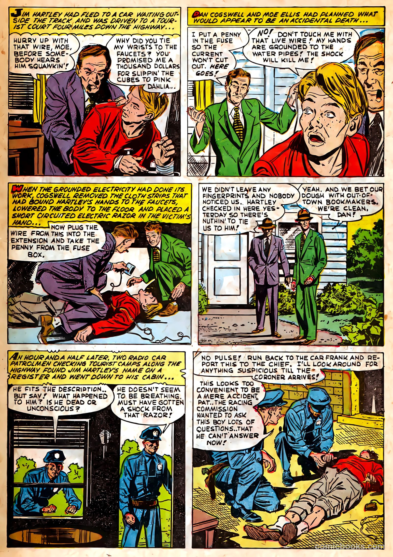 Authentic Police Cases #37 (1955) — page 17 of 37