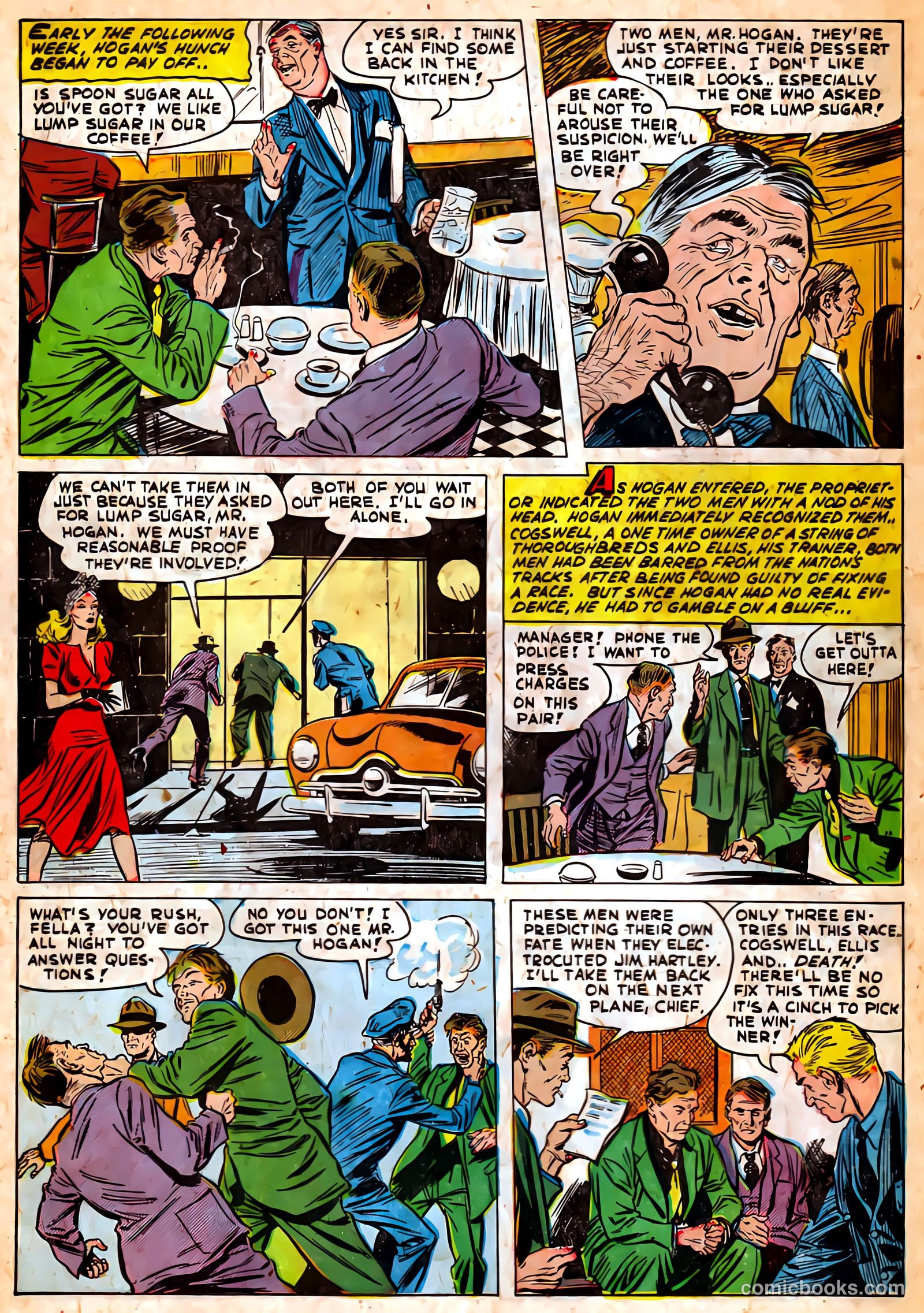 Authentic Police Cases #37 (1955) — page 22 of 37