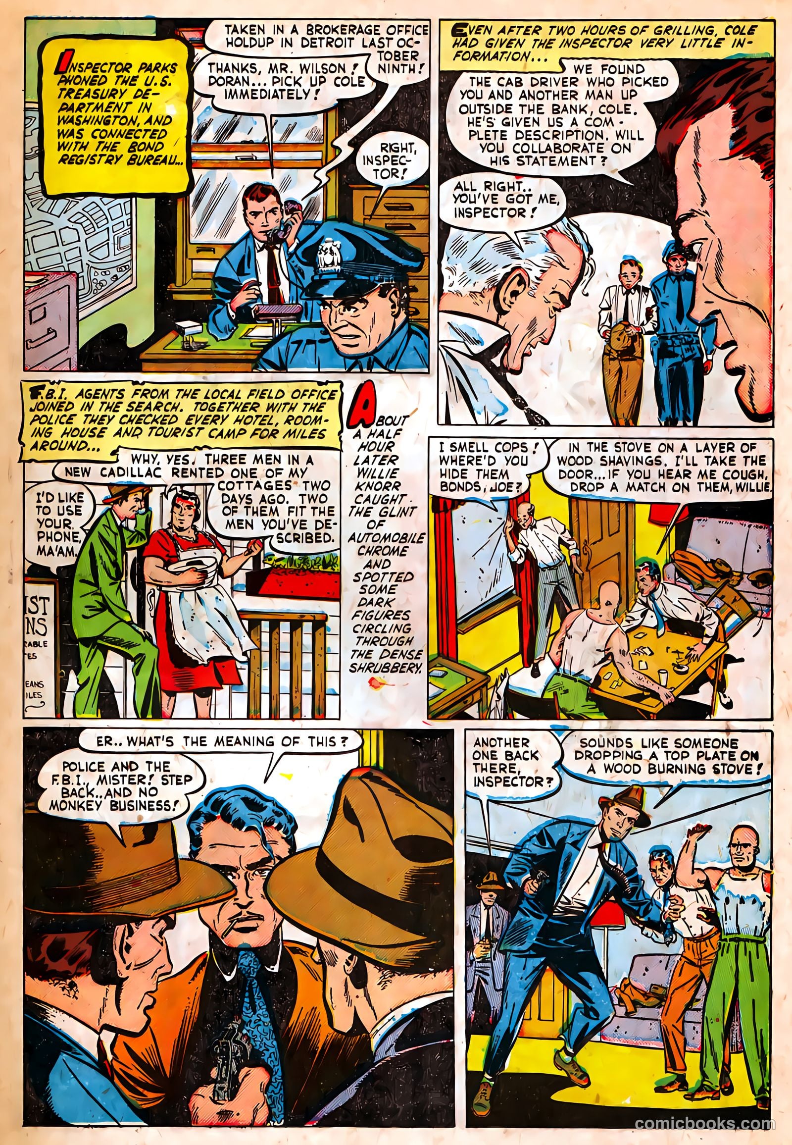 Authentic Police Cases #37 (1955) — page 25 of 37