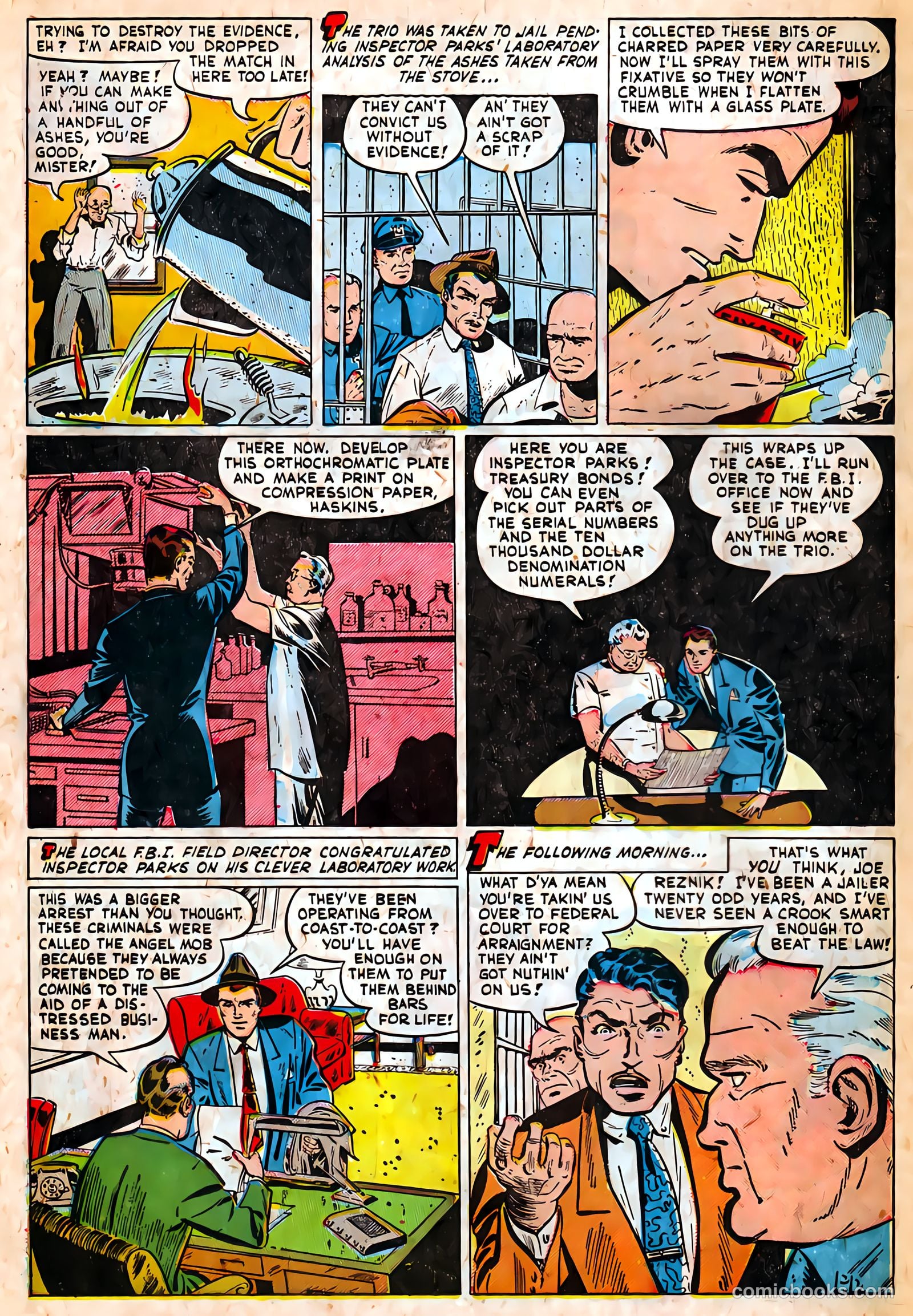 Authentic Police Cases #37 (1955) — page 26 of 37
