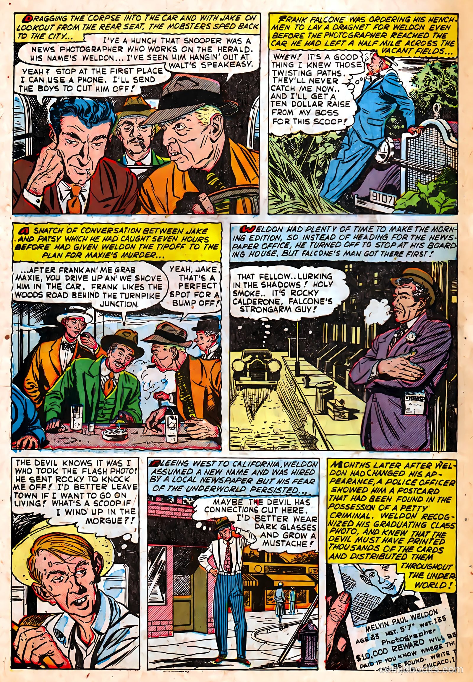 Authentic Police Cases #37 (1955) — page 28 of 37