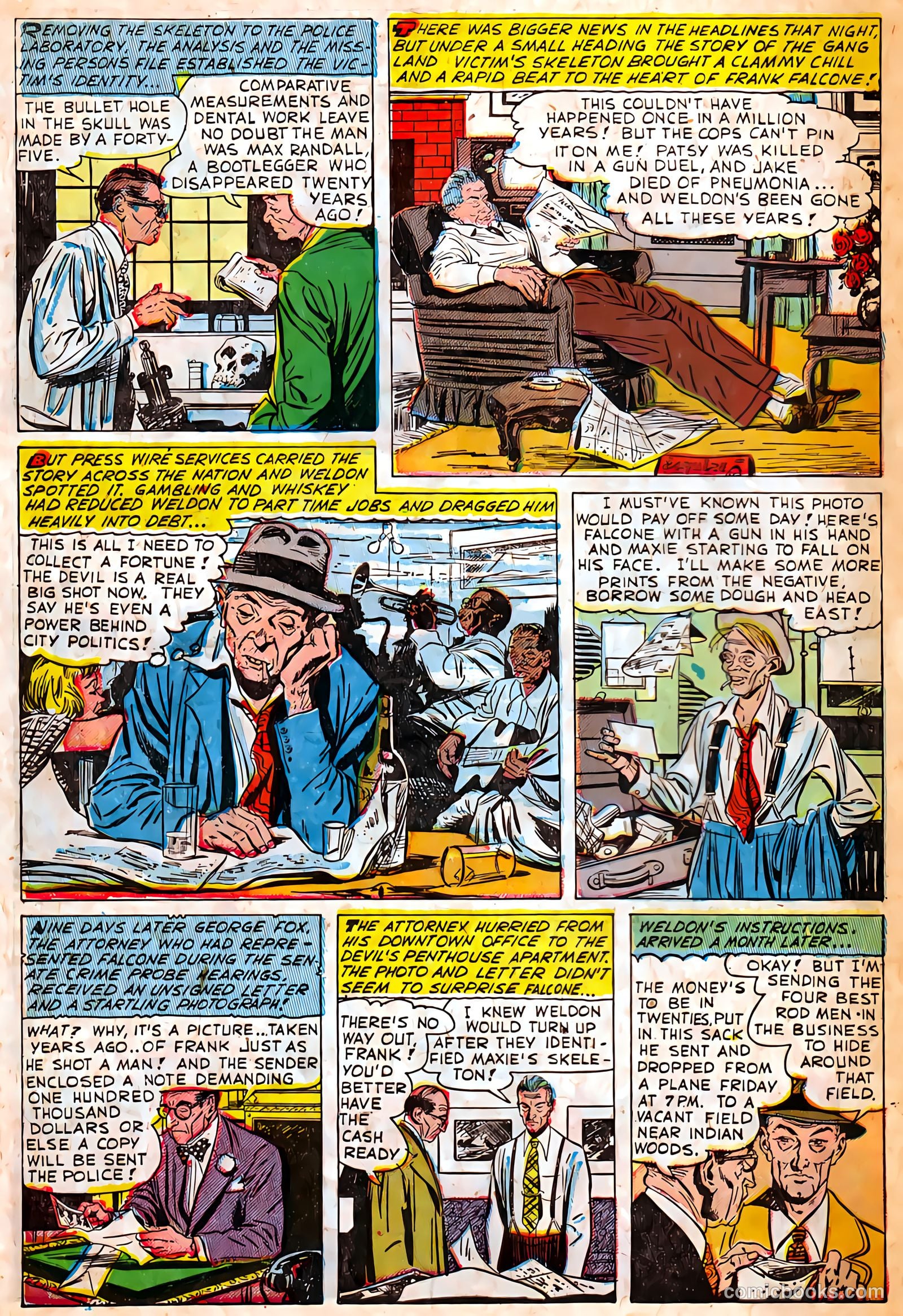 Authentic Police Cases #37 (1955) — page 30 of 37