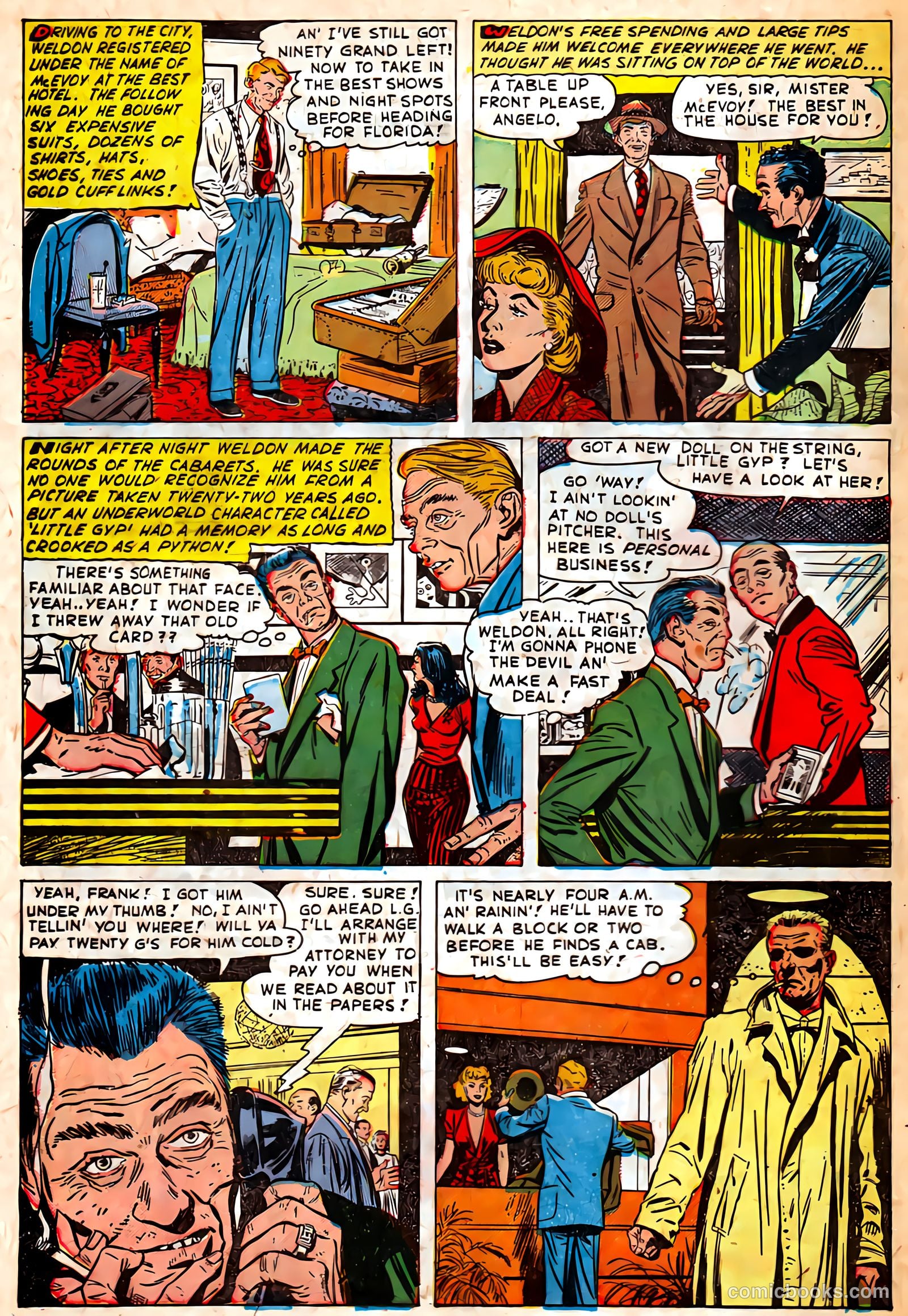 Authentic Police Cases #37 (1955) — page 32 of 37