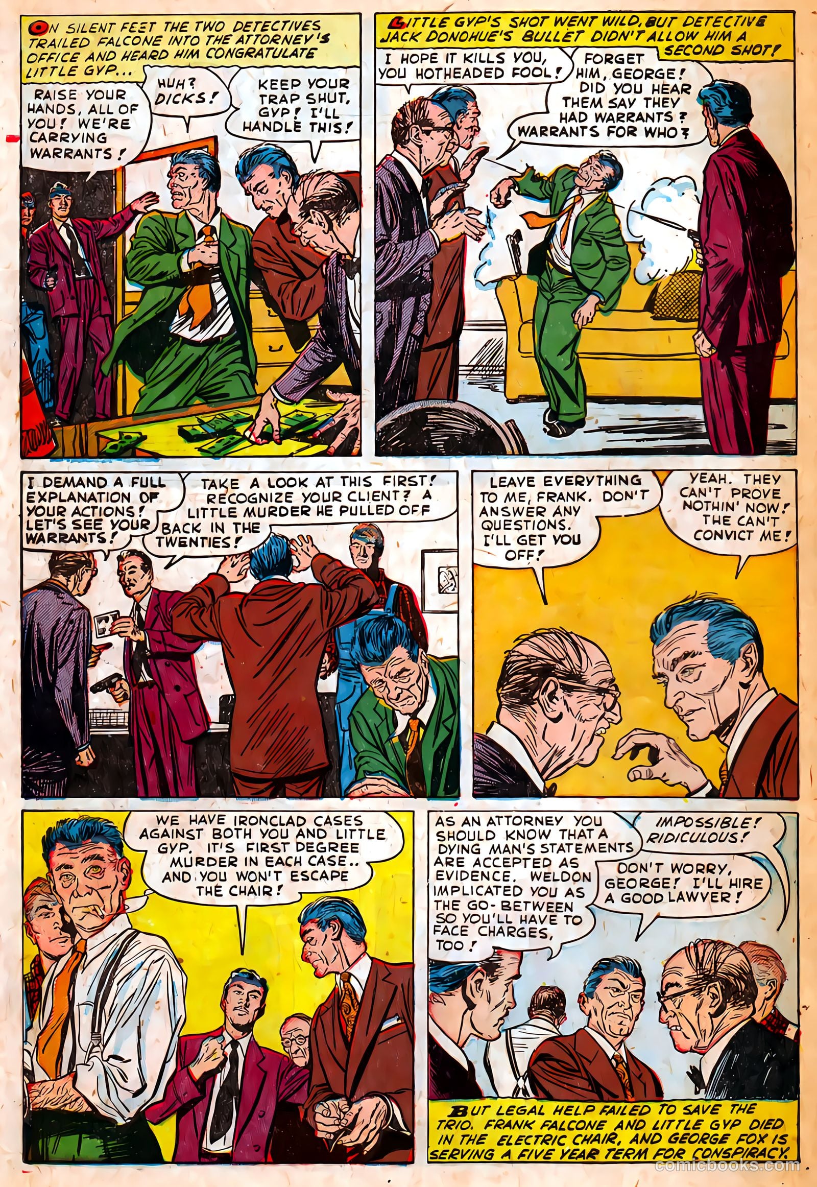 Authentic Police Cases #37 (1955) — page 34 of 37