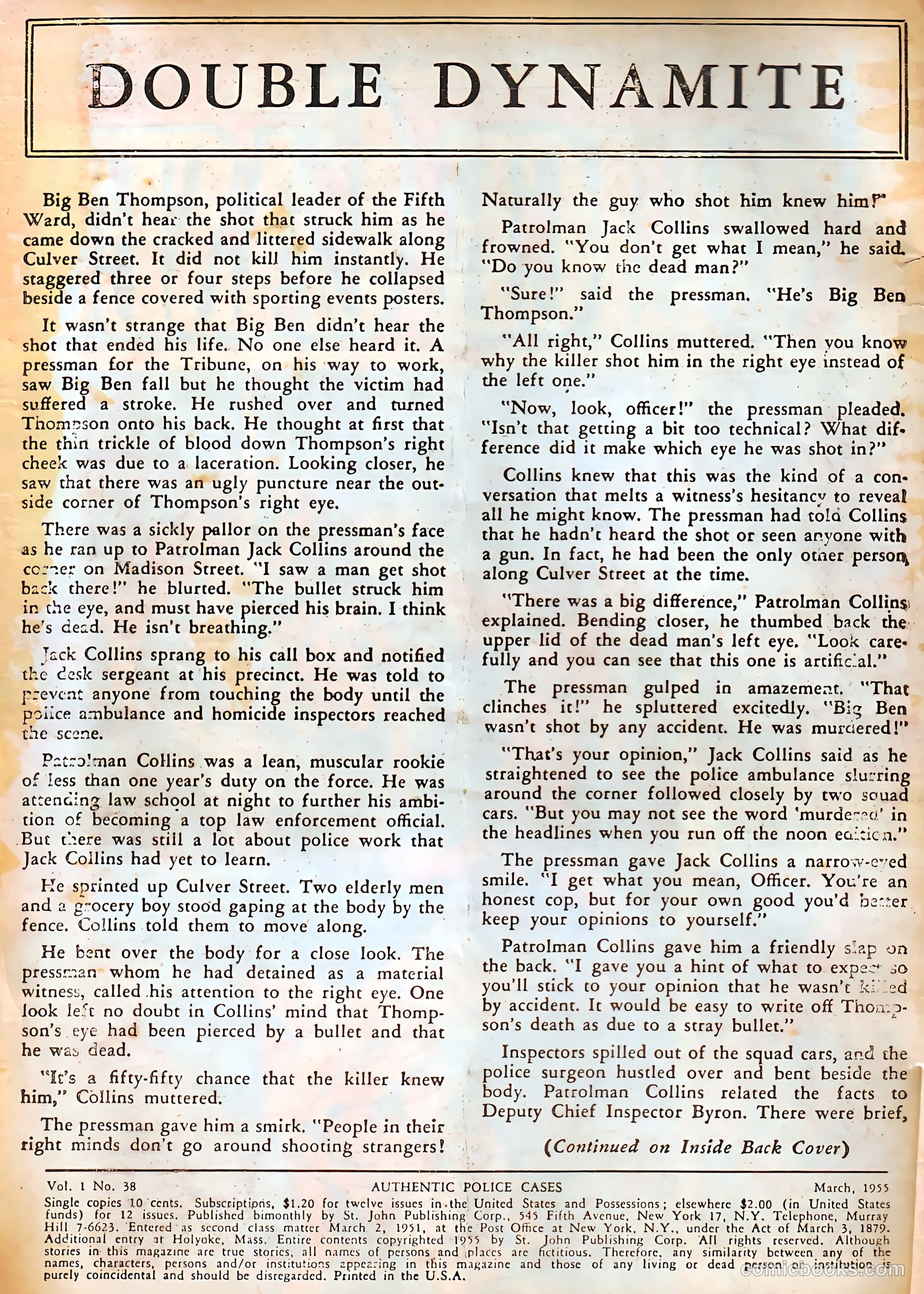 Authentic Police Cases #38 (1955) — page 2 of 36
