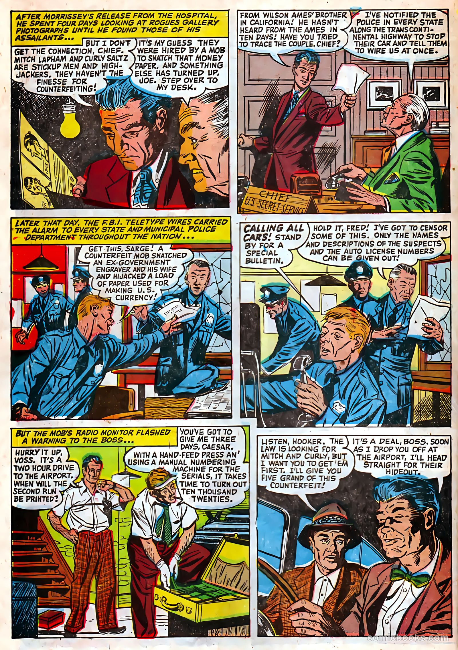 Authentic Police Cases #38 (1955) — page 6 of 36