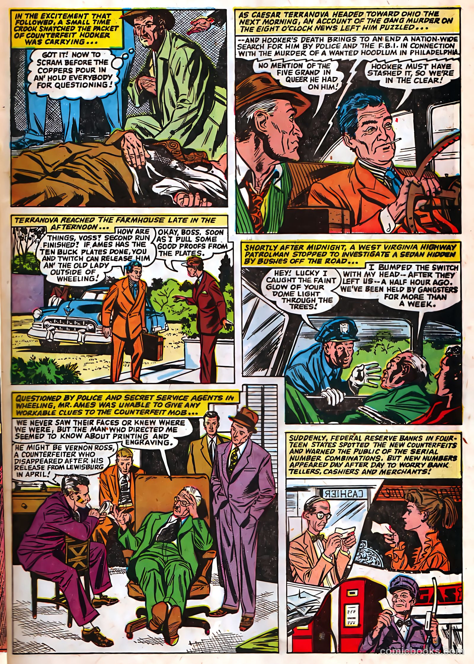 Authentic Police Cases #38 (1955) — page 9 of 36