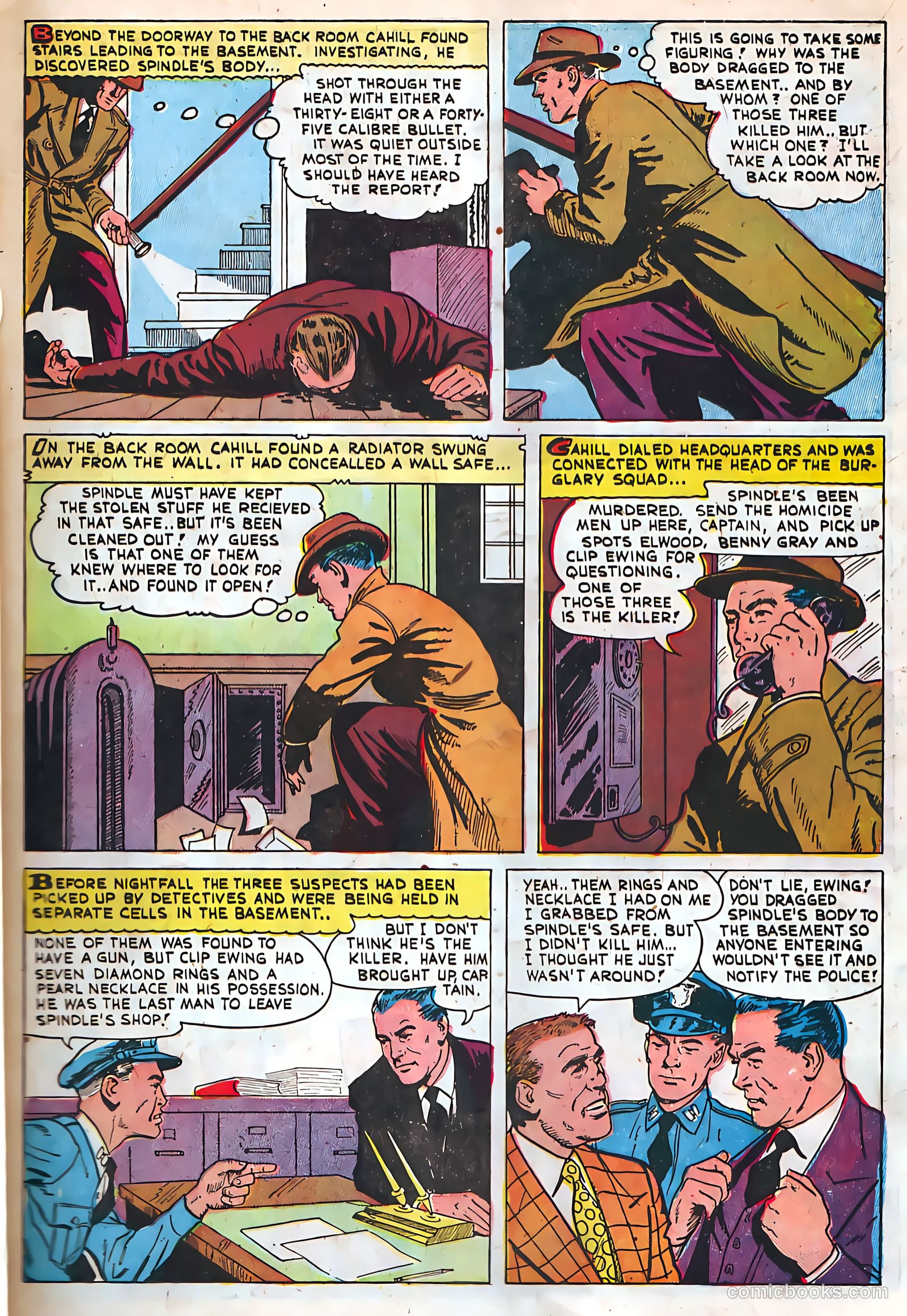 Authentic Police Cases #38 (1955) — page 13 of 36