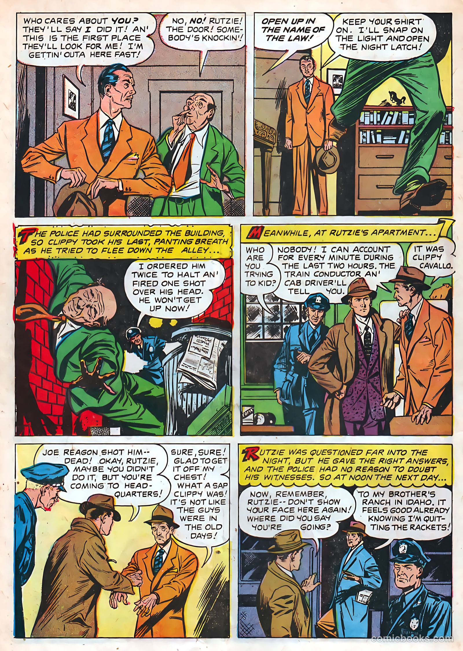 Authentic Police Cases #38 (1955) — page 20 of 36