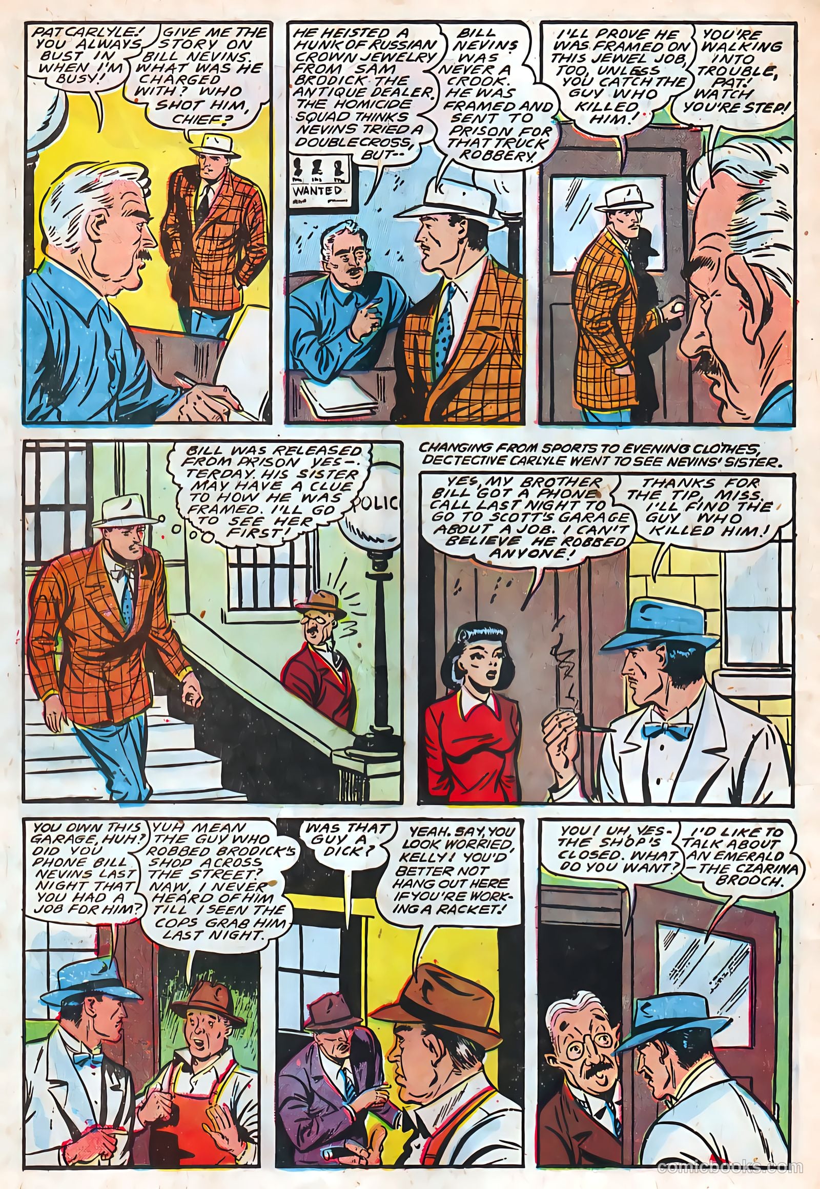 Authentic Police Cases #38 (1955) — page 22 of 36