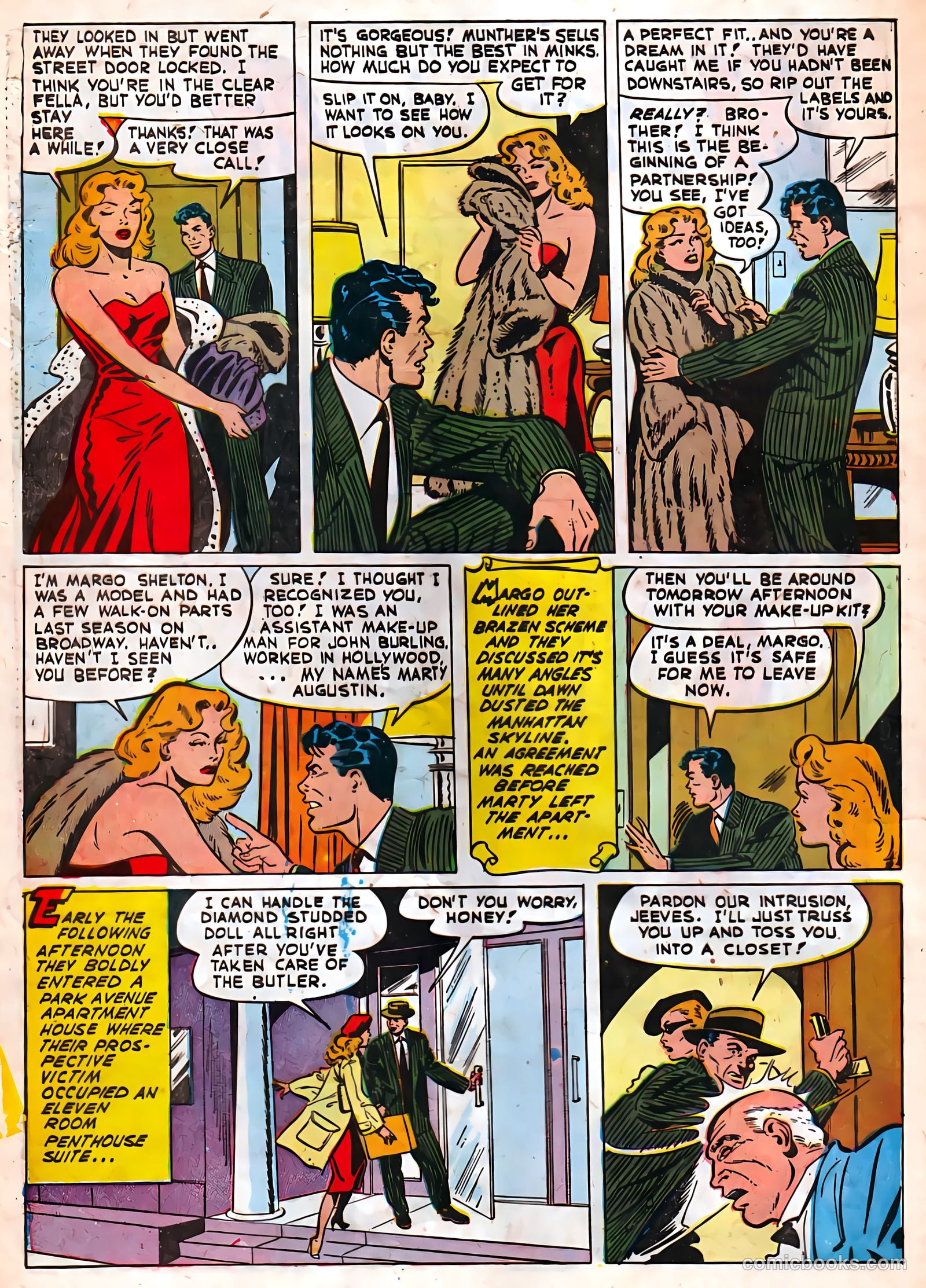 Authentic Police Cases #38 (1955) — page 28 of 36
