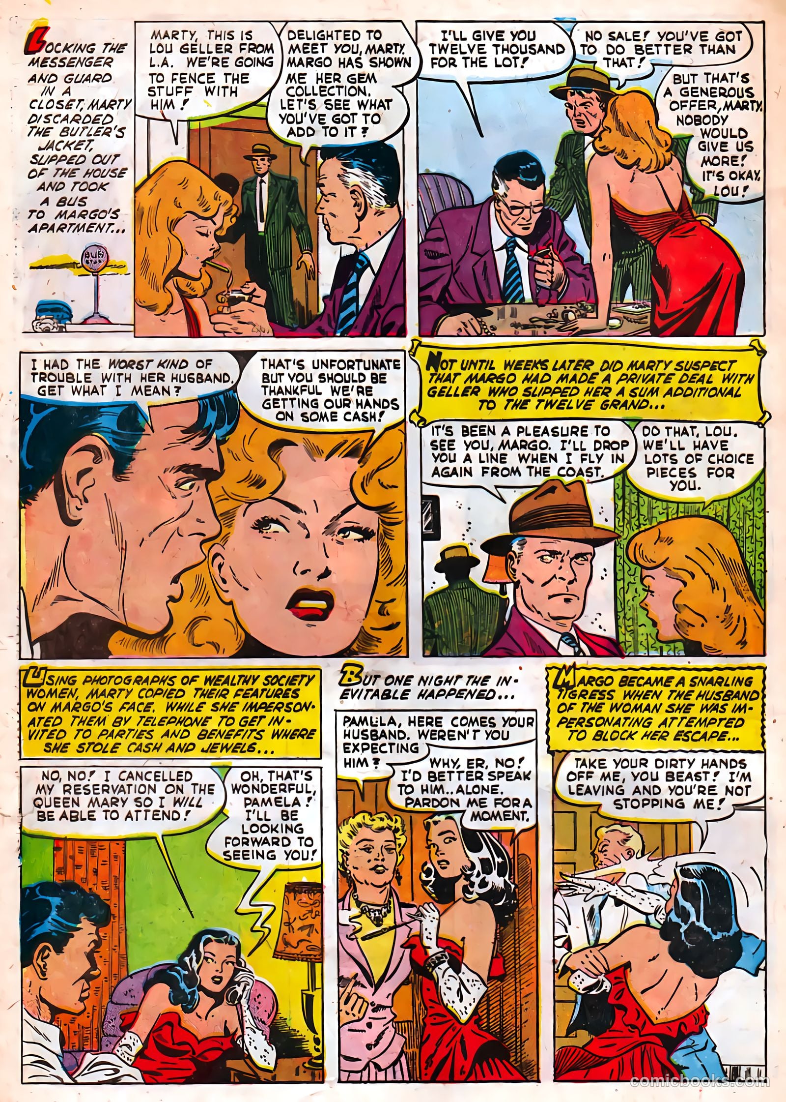 Authentic Police Cases #38 (1955) — page 32 of 36
