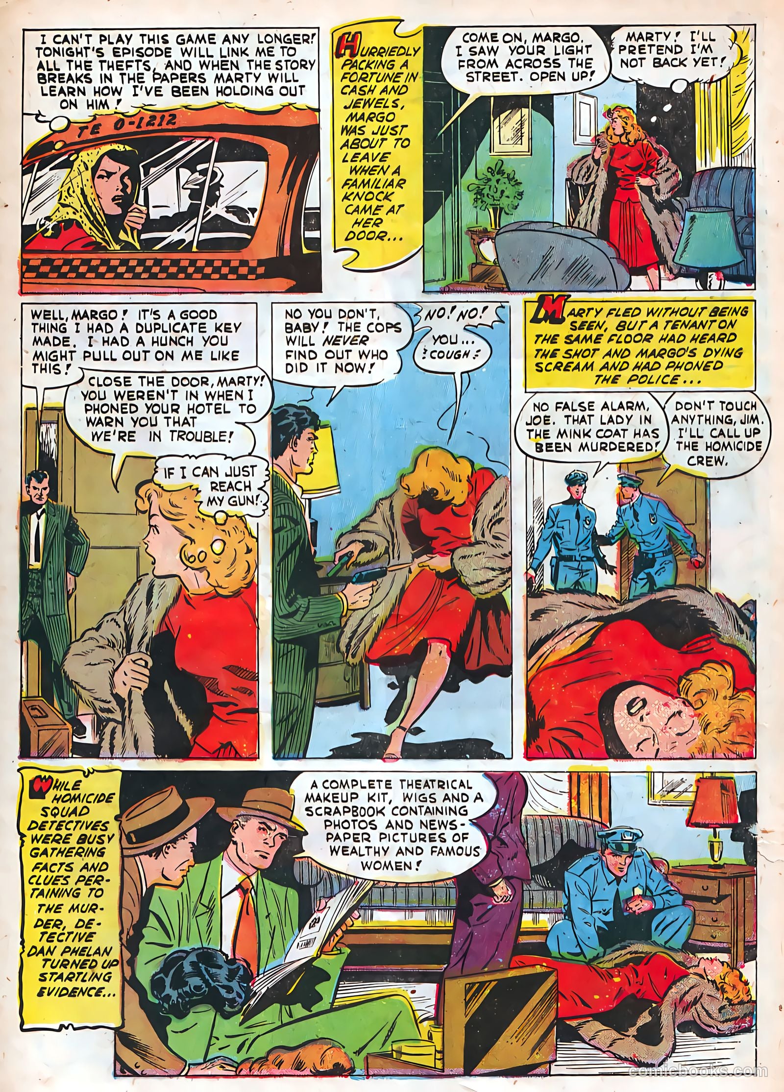 Authentic Police Cases #38 (1955) — page 33 of 36