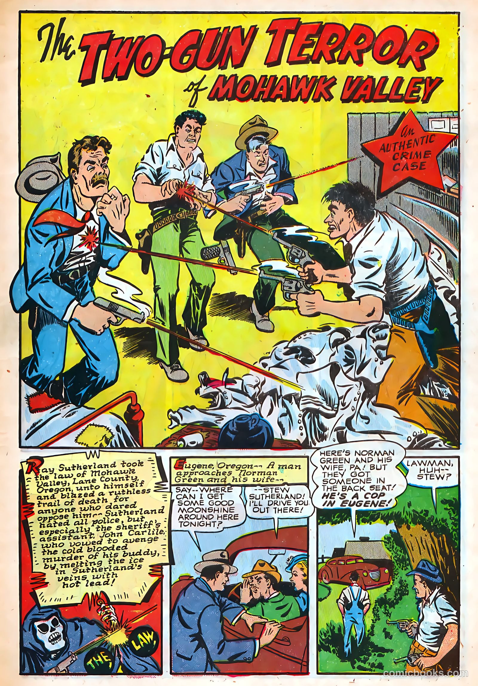 Authentic Police Cases #4 (1948) — page 3 of 36
