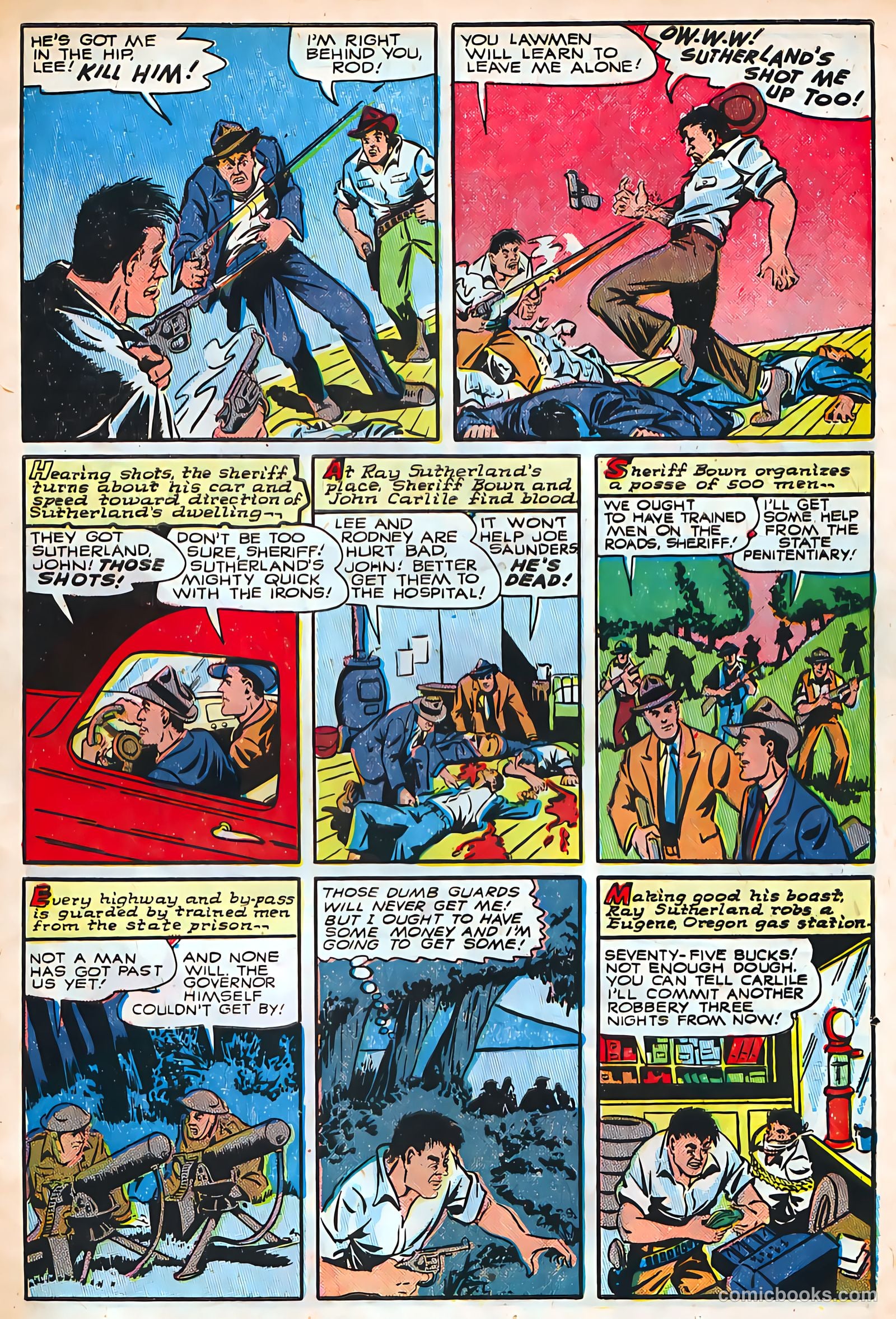 Authentic Police Cases #4 (1948) — page 5 of 36