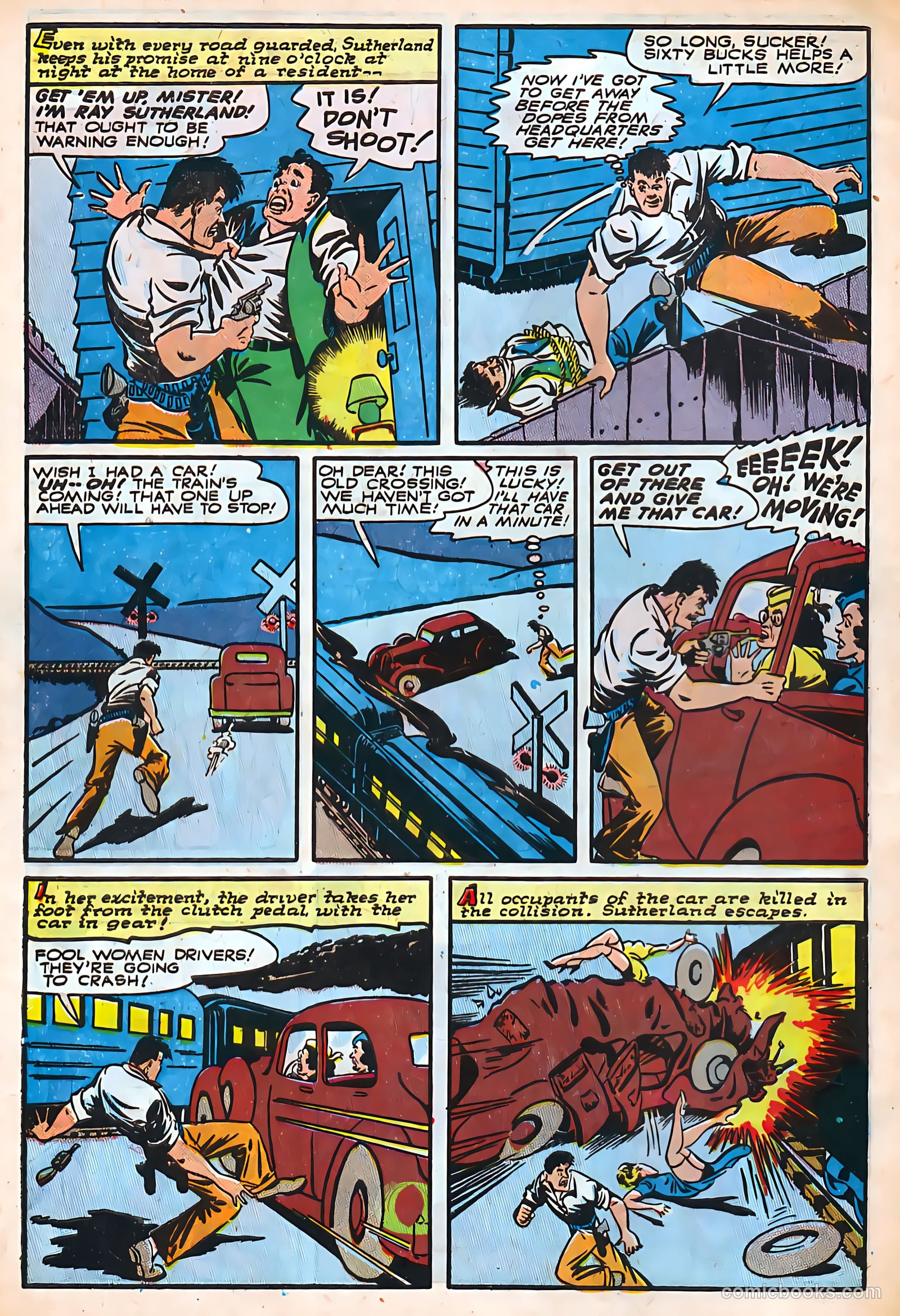 Authentic Police Cases #4 (1948) — page 6 of 36