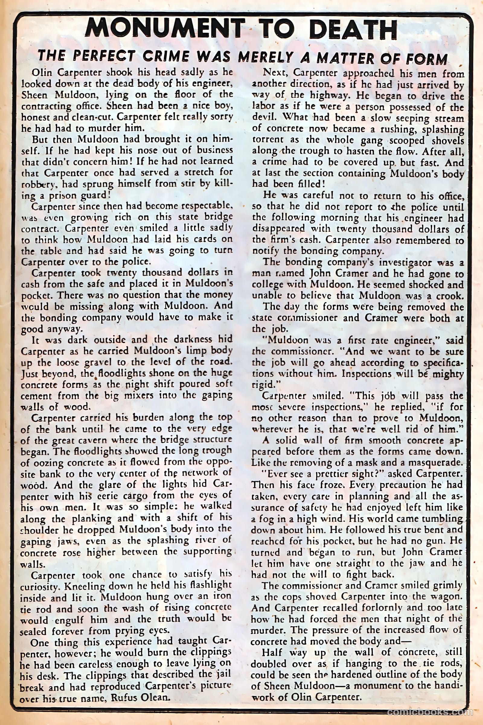 Authentic Police Cases #4 (1948) — page 21 of 36