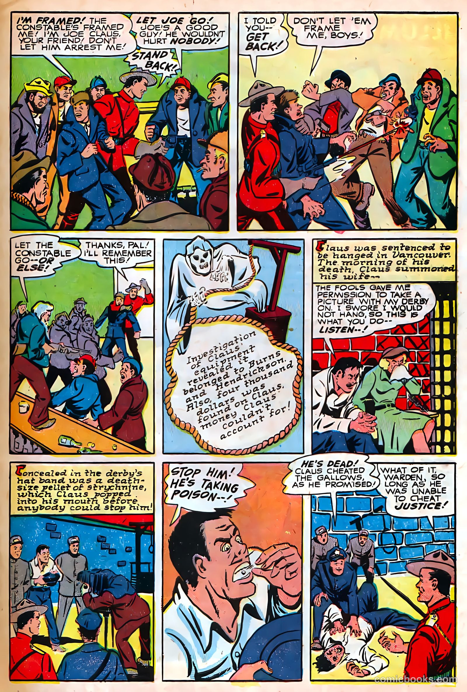 Authentic Police Cases #4 (1948) — page 33 of 36