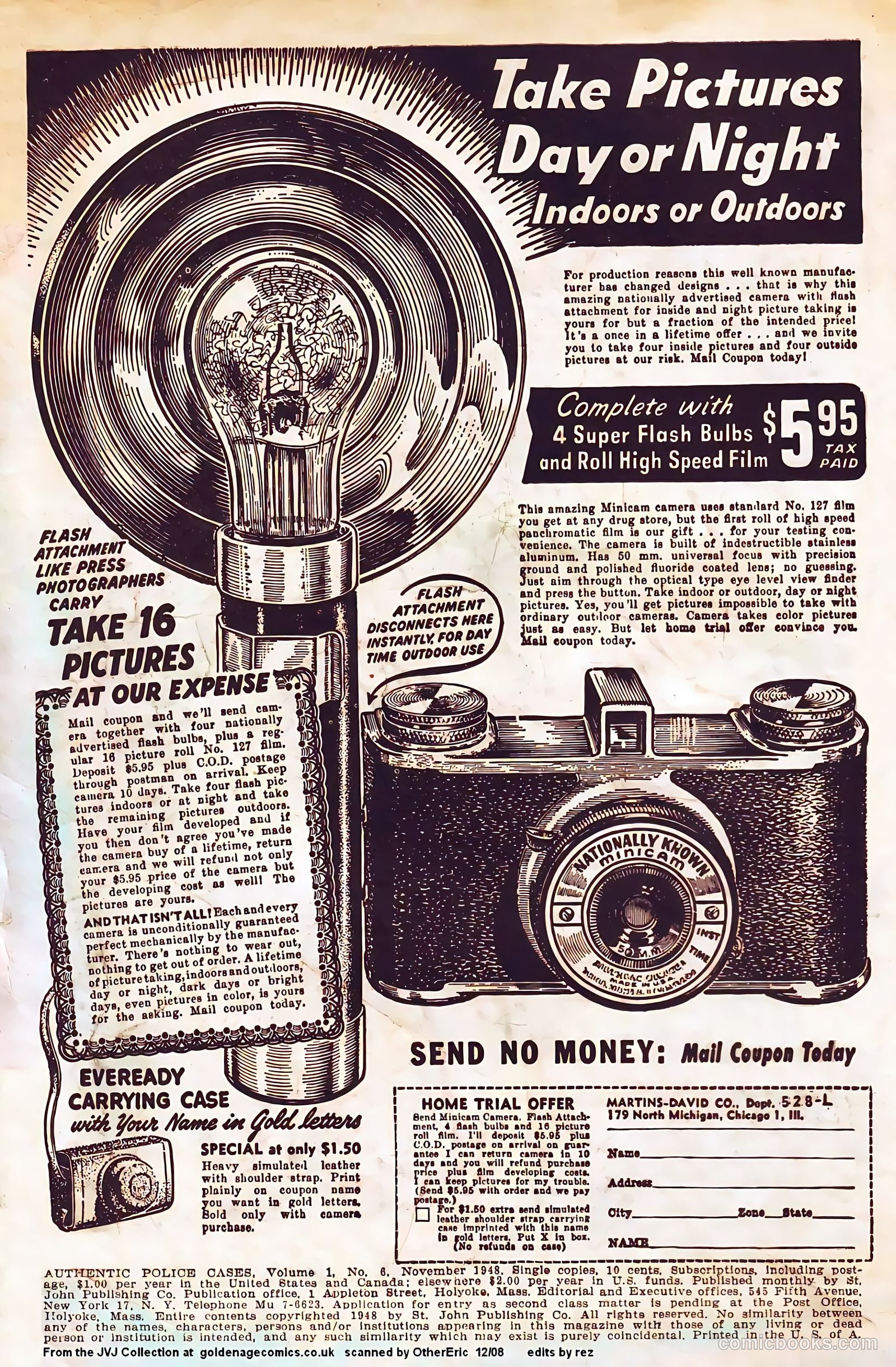 Authentic Police Cases #6 (1948) — page 2 of 36