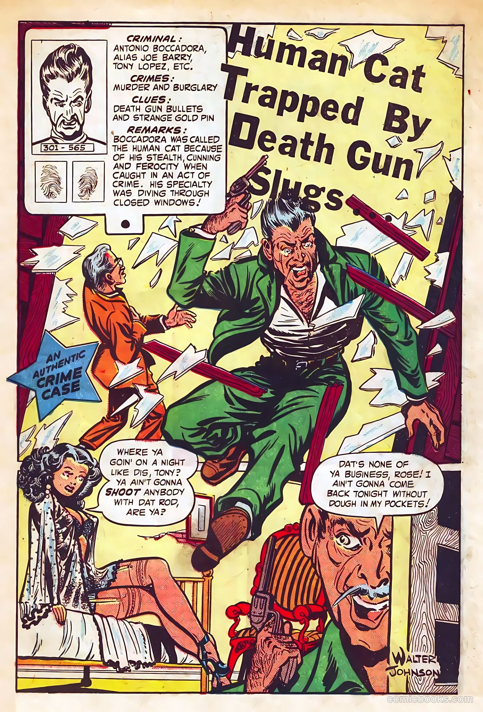 Authentic Police Cases #6 (1948) — page 3 of 36