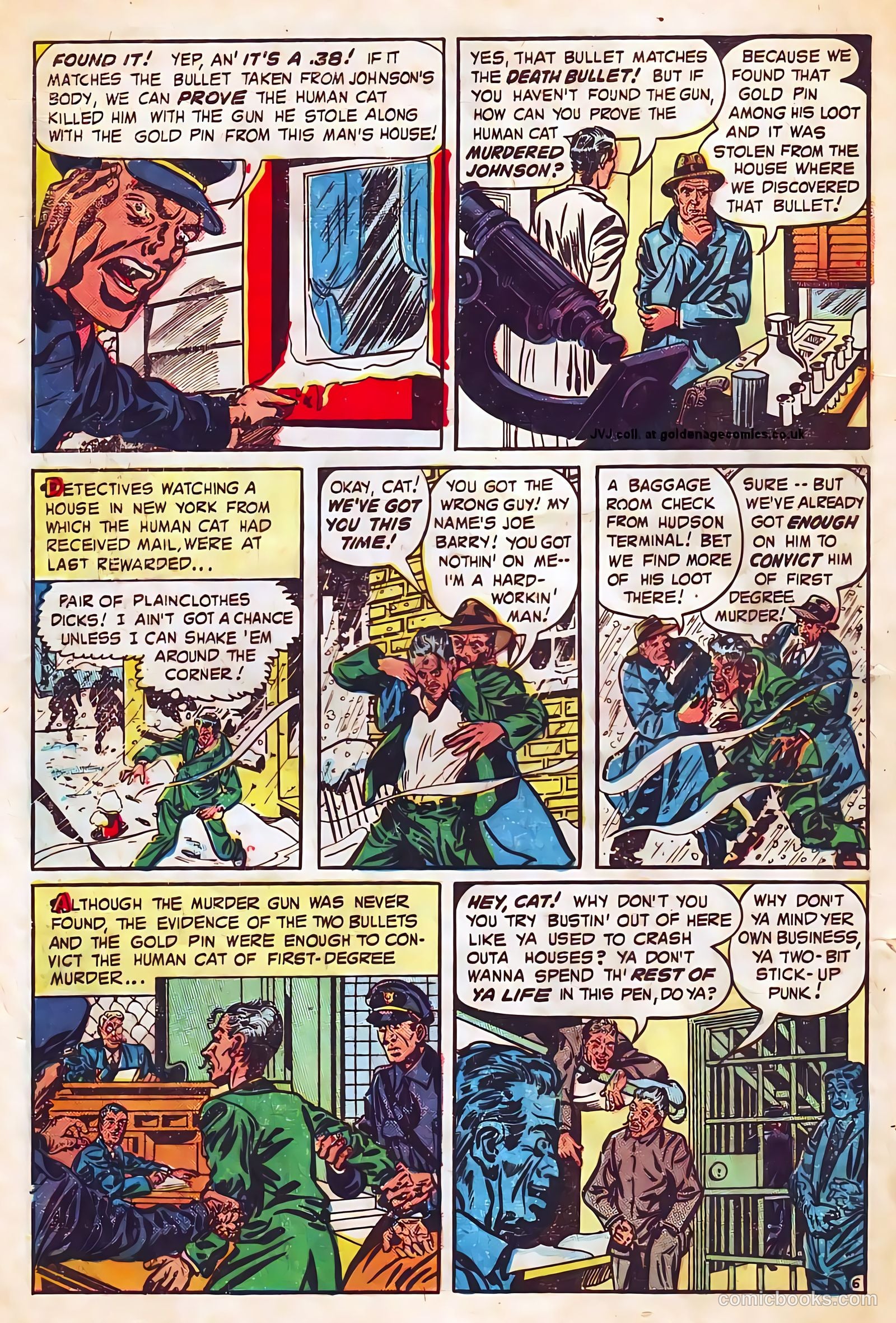 Authentic Police Cases #6 (1948) — page 8 of 36