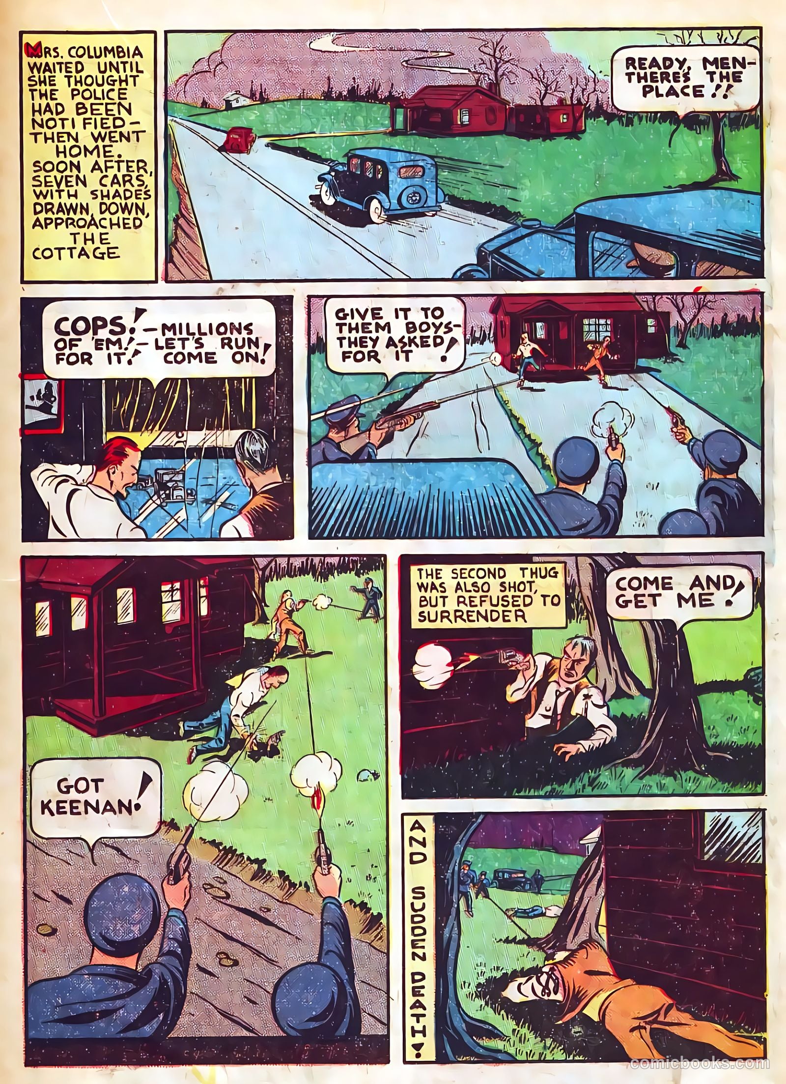 Authentic Police Cases #6 (1948) — page 21 of 36