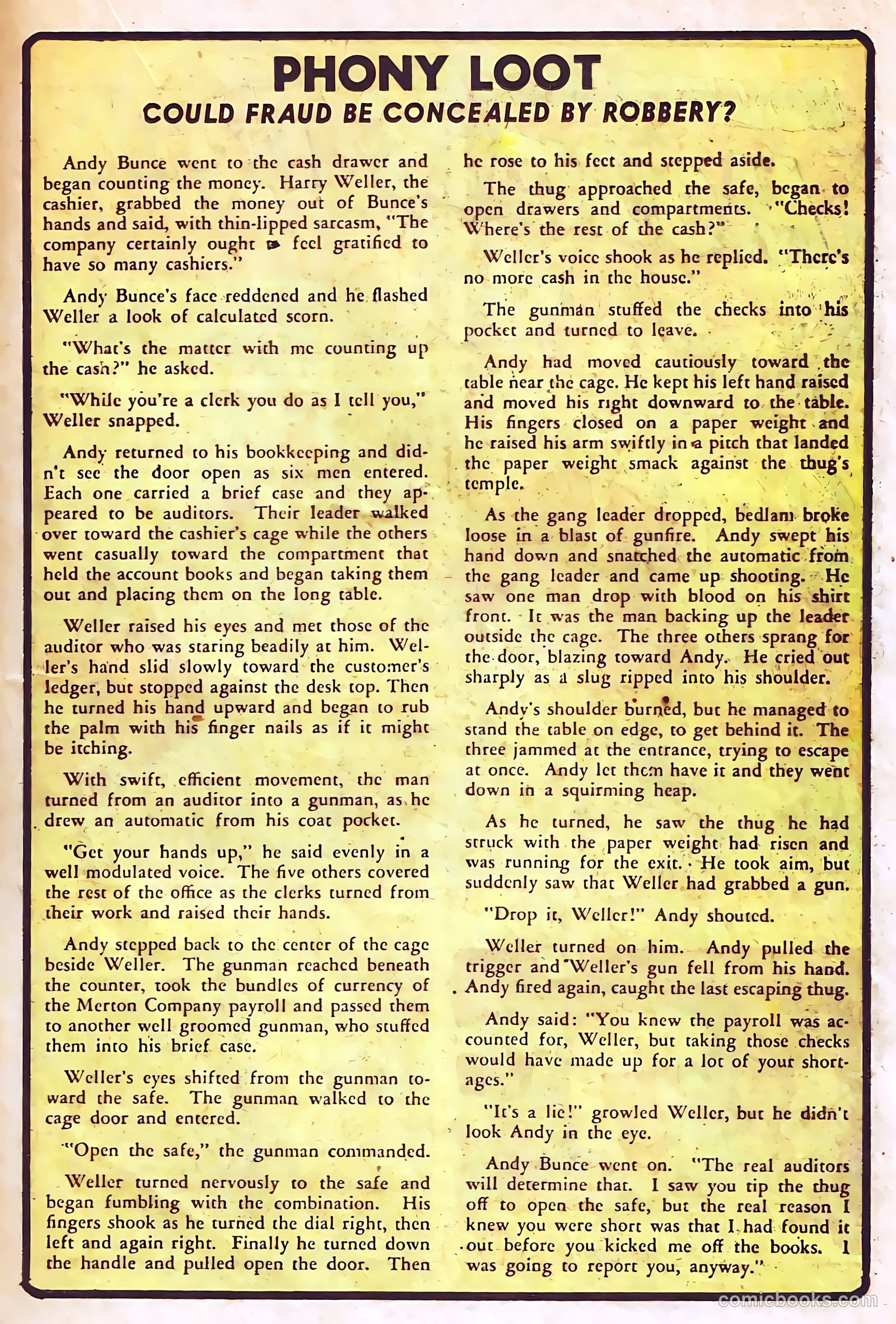 Authentic Police Cases #6 (1948) — page 23 of 36