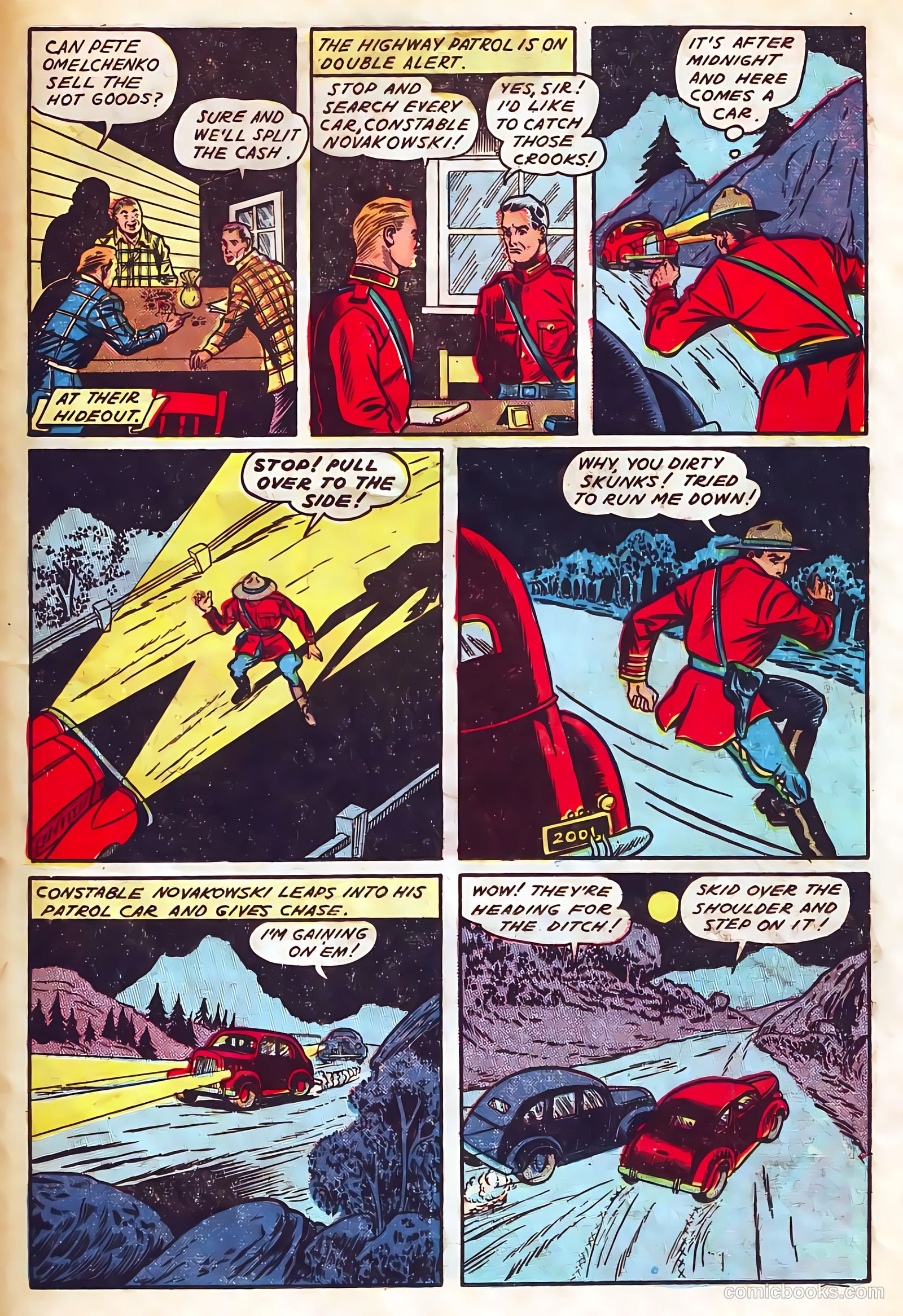Authentic Police Cases #6 (1948) — page 25 of 36