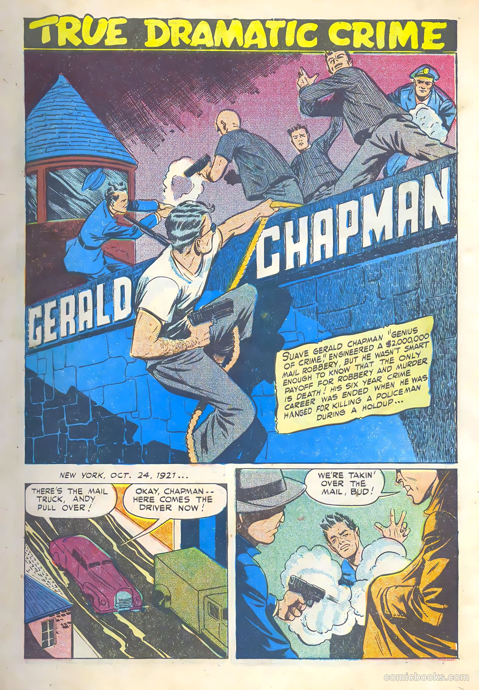 Authentic Police Cases #7 (1950) — page 3 of 36
