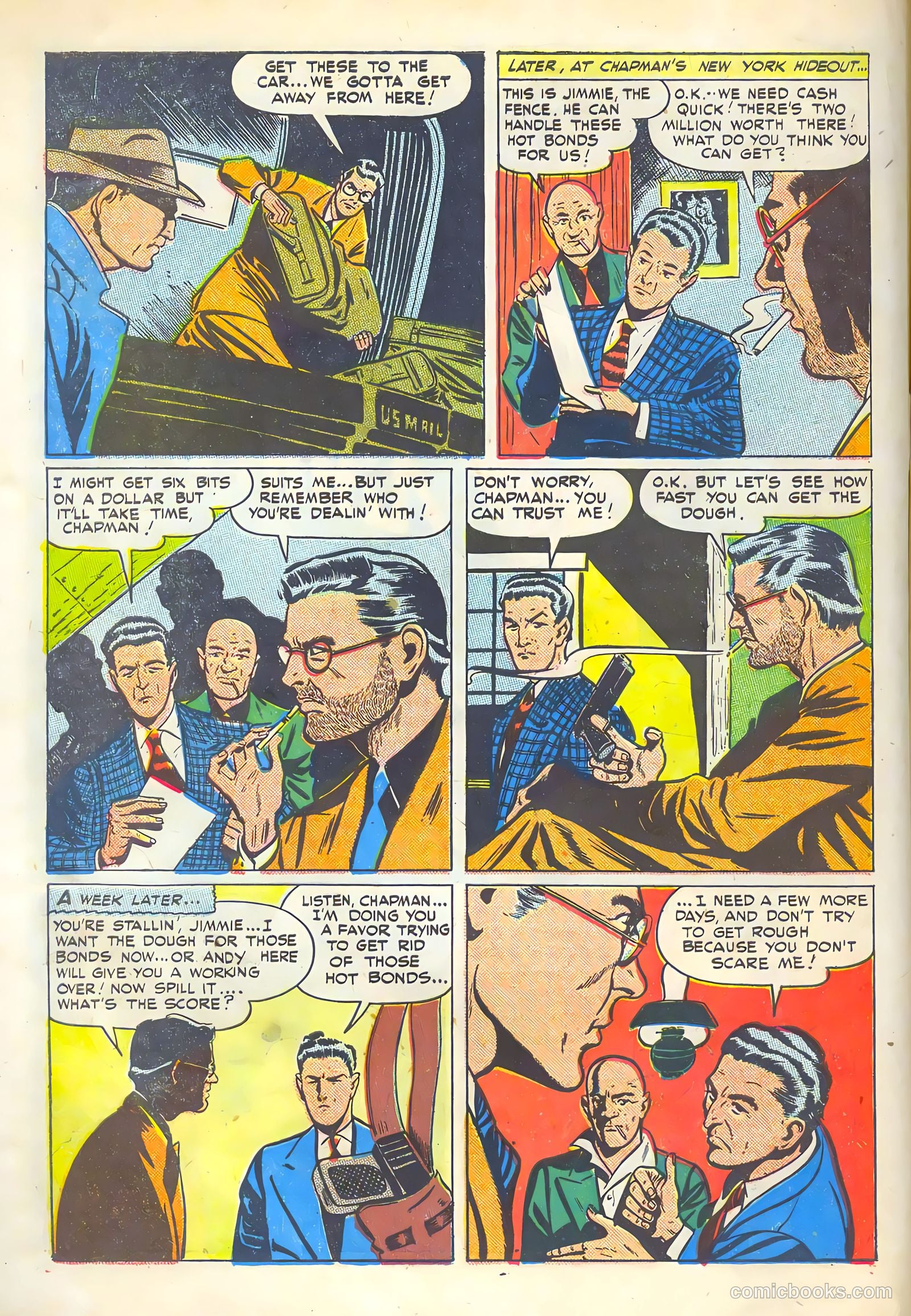 Authentic Police Cases #7 (1950) — page 4 of 36