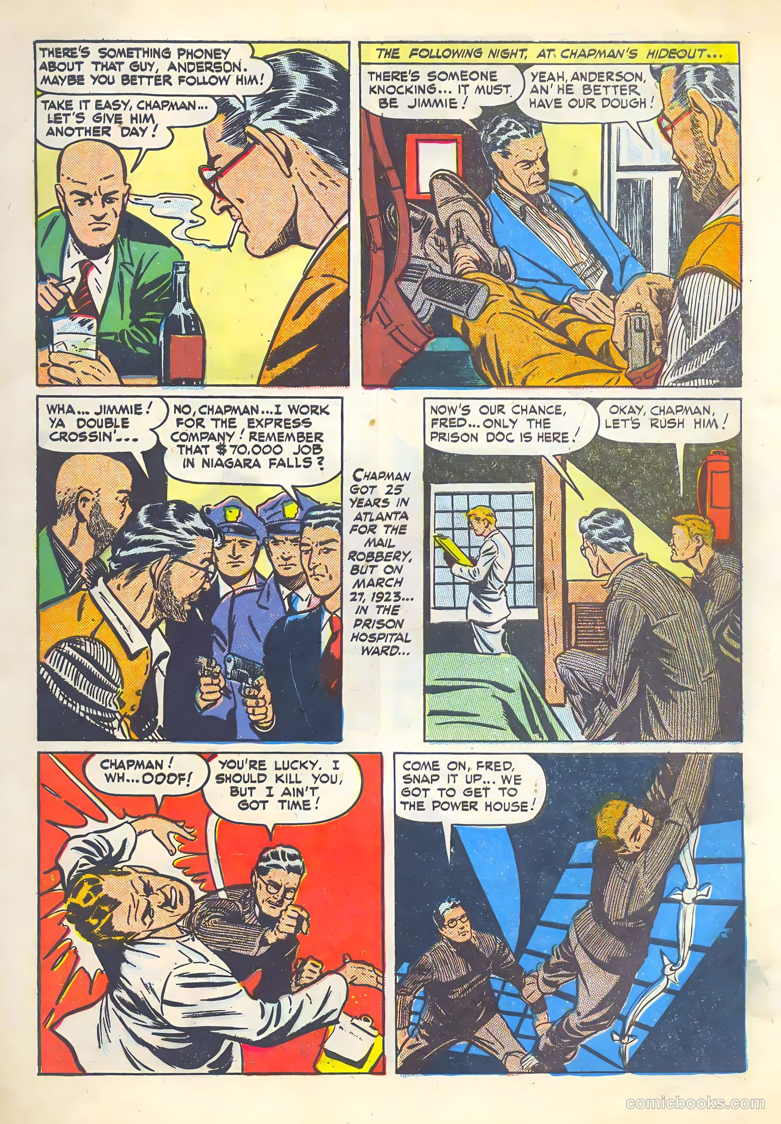 Authentic Police Cases #7 (1950) — page 5 of 36