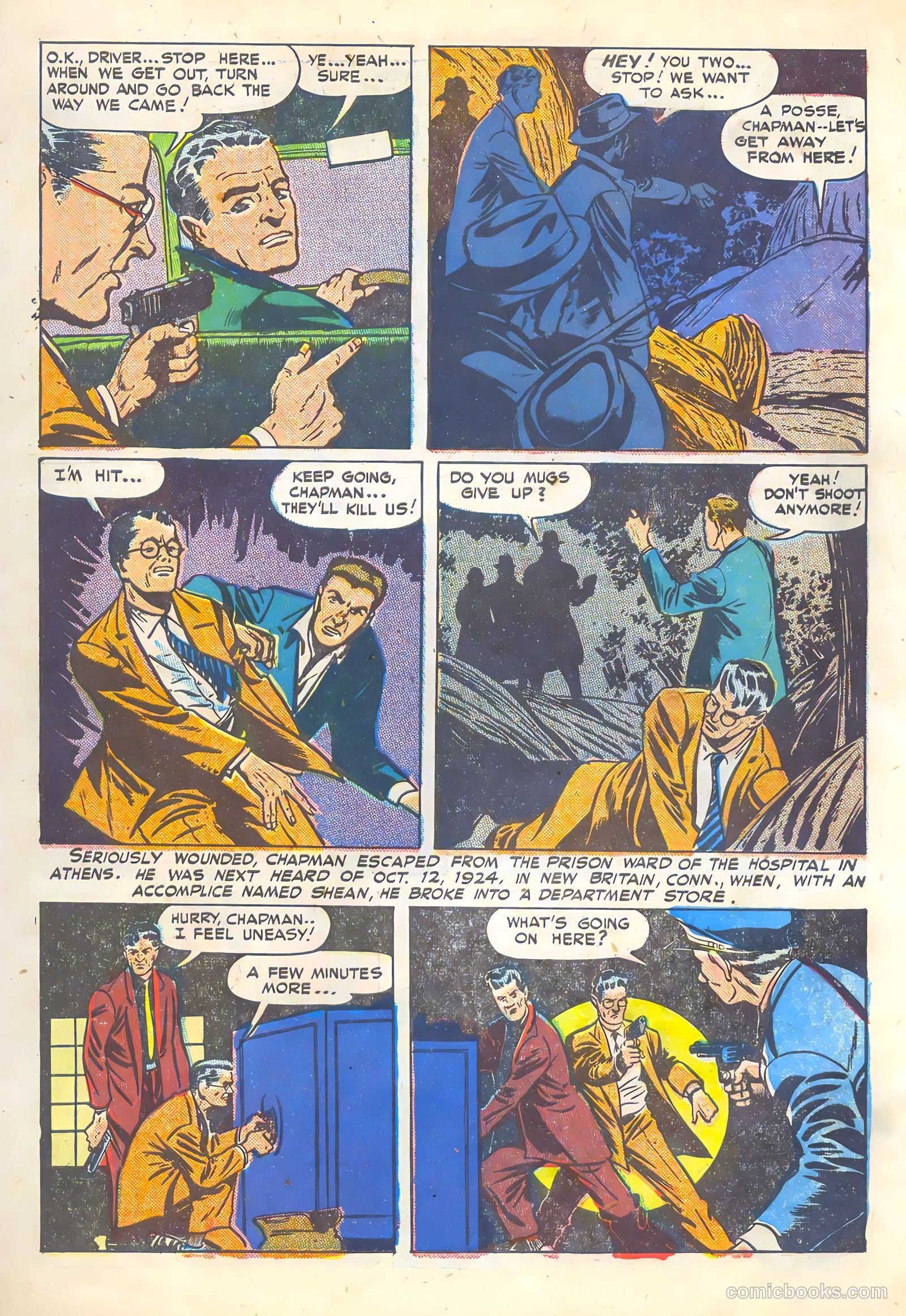 Authentic Police Cases #7 (1950) — page 7 of 36