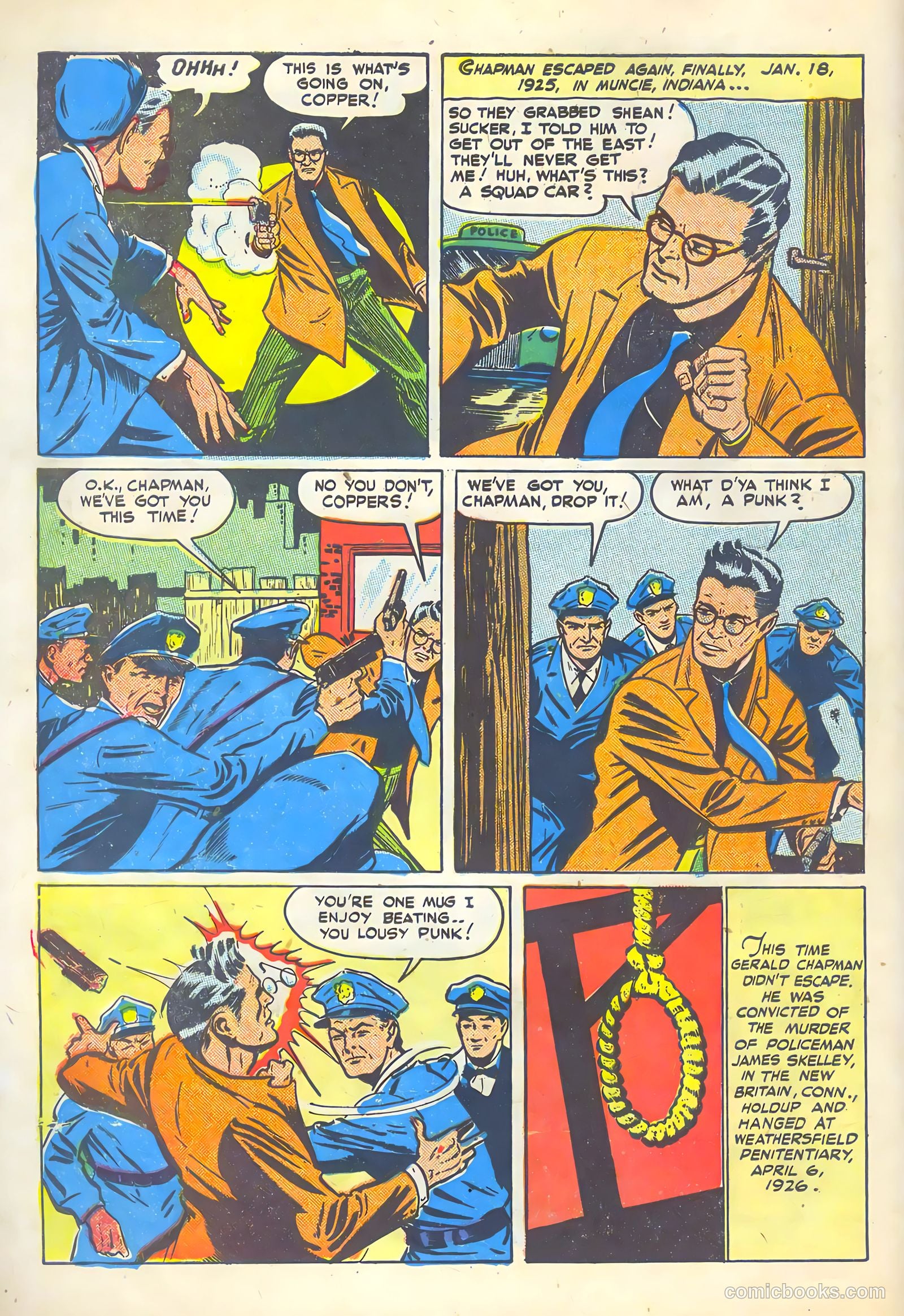 Authentic Police Cases #7 (1950) — page 8 of 36