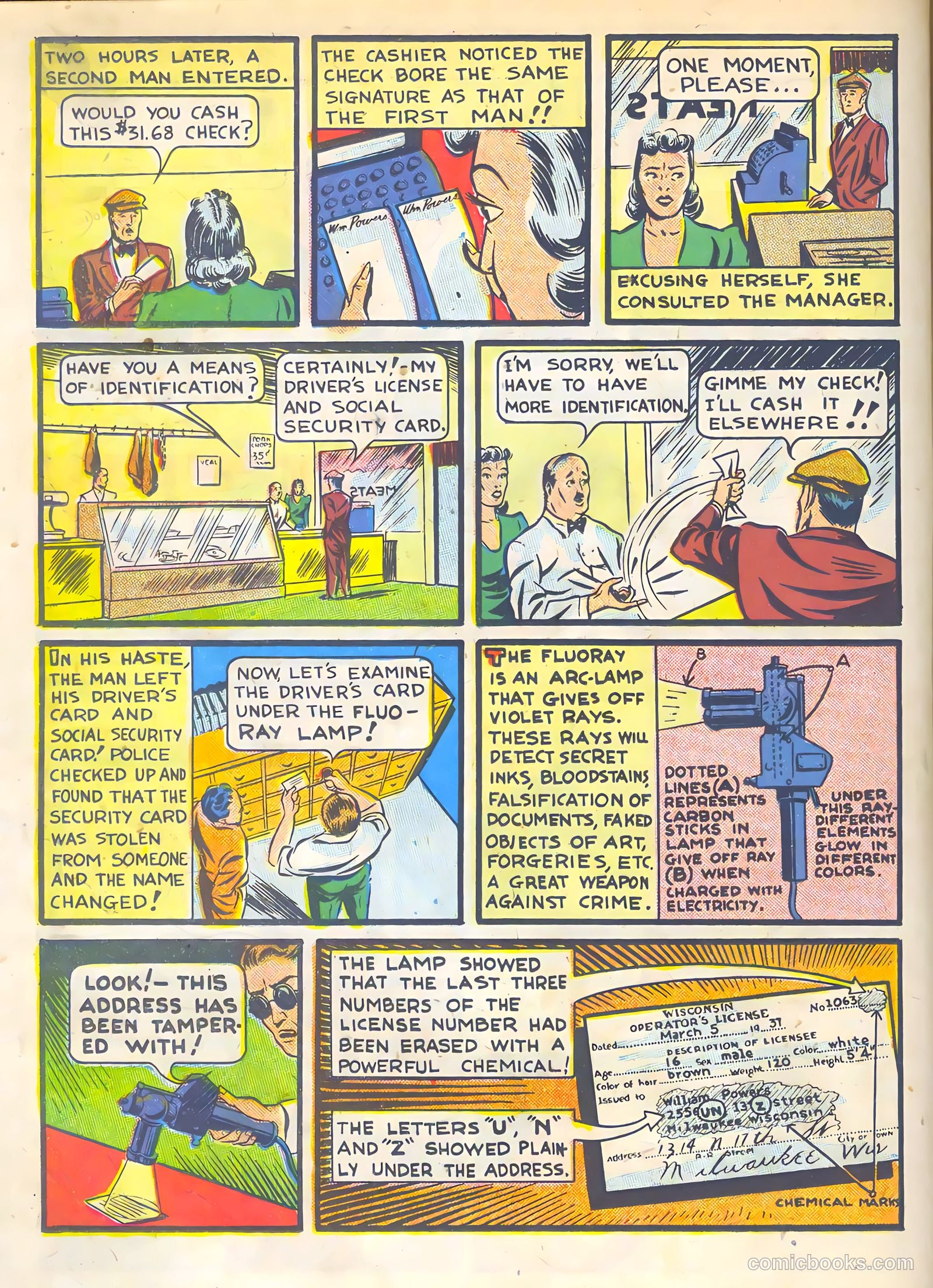 Authentic Police Cases #7 (1950) — page 12 of 36