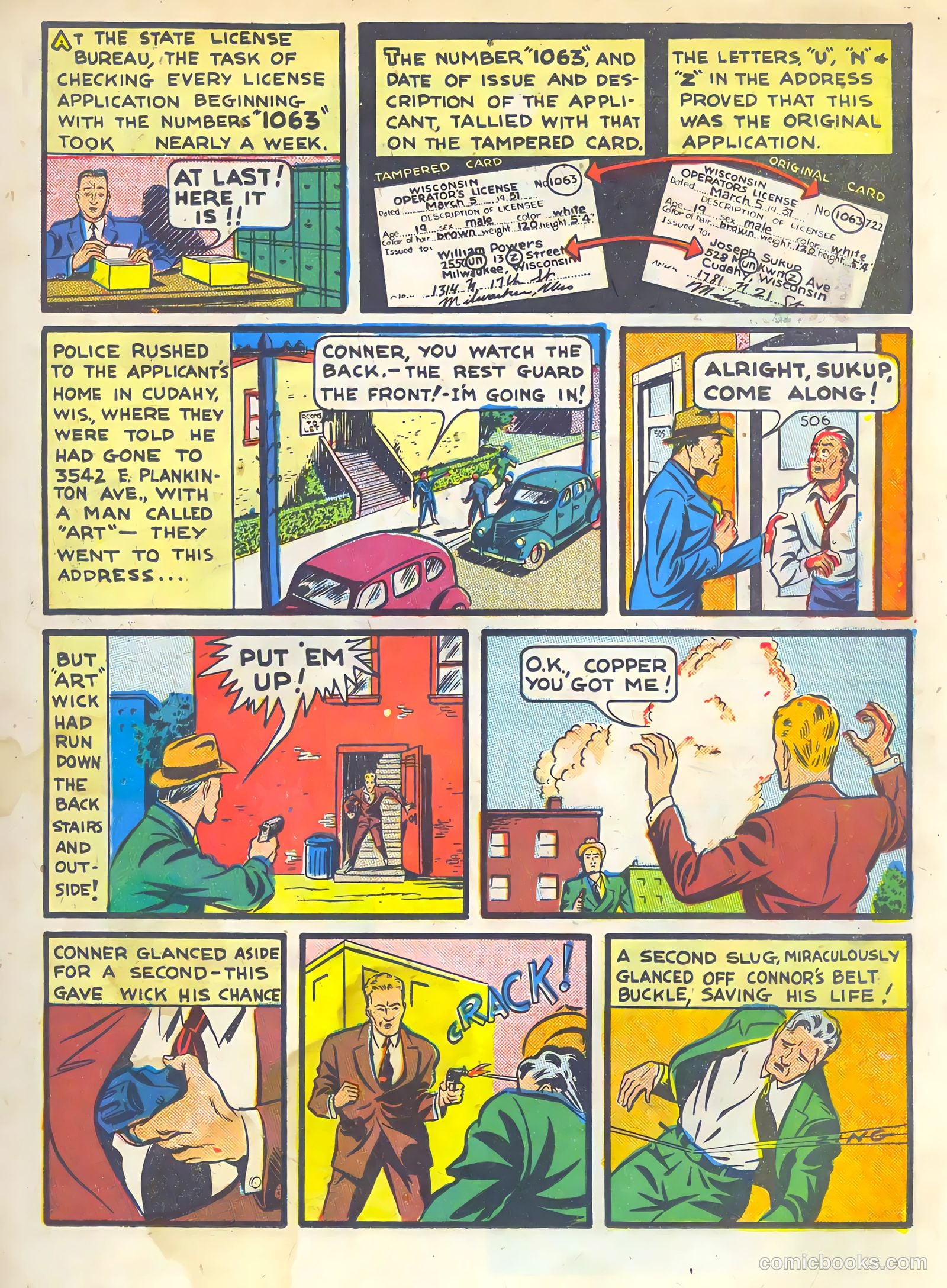 Authentic Police Cases #7 (1950) — page 13 of 36