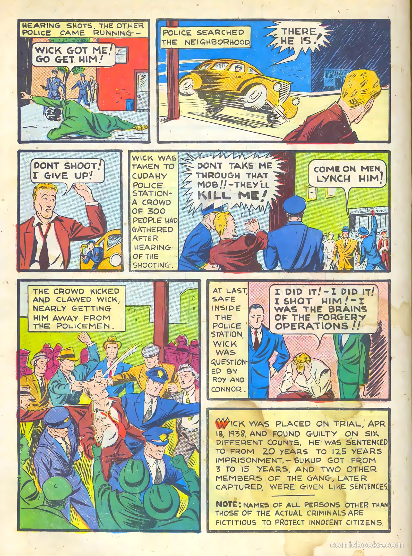 Authentic Police Cases #7 (1950) — page 14 of 36