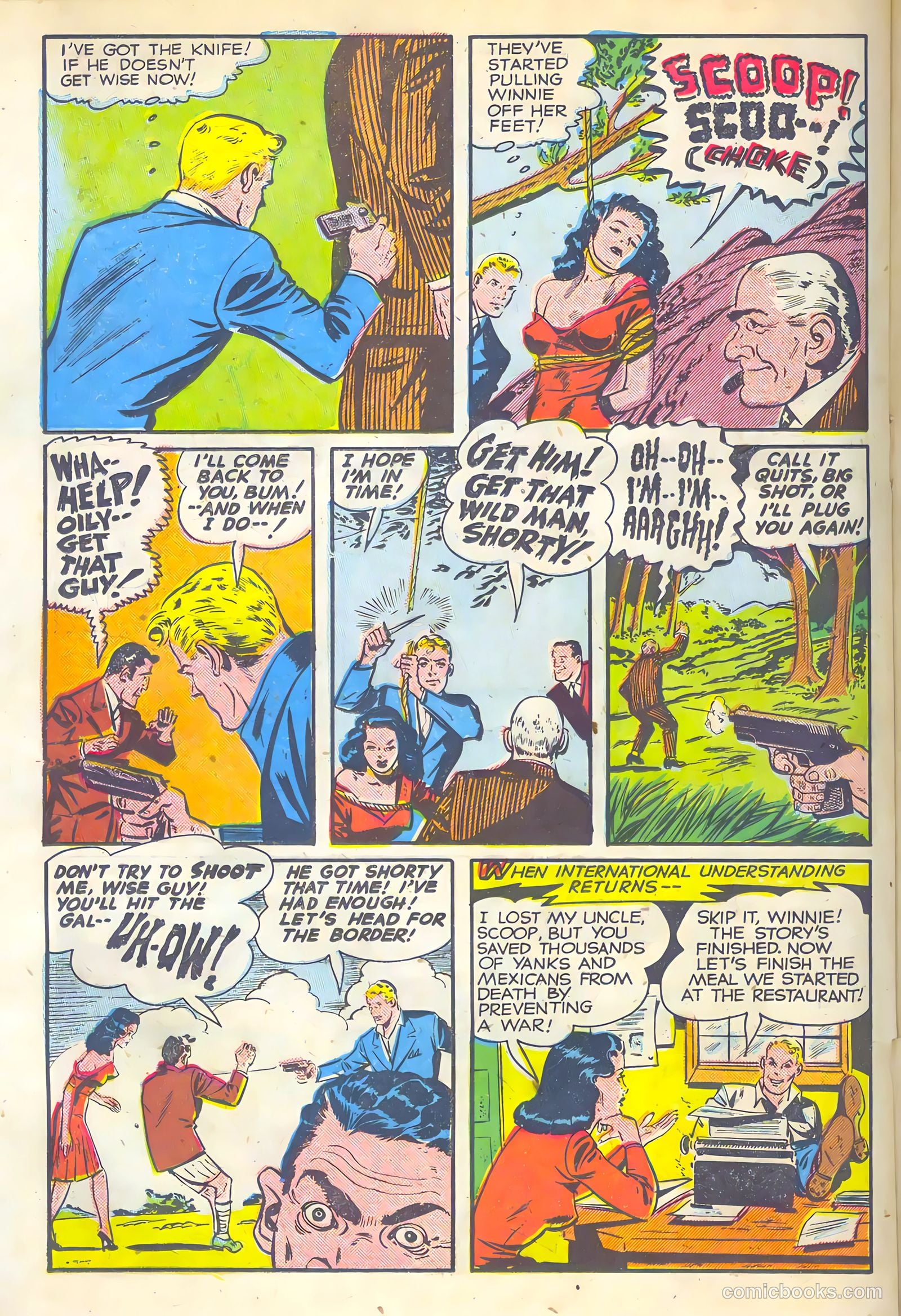Authentic Police Cases #7 (1950) — page 20 of 36