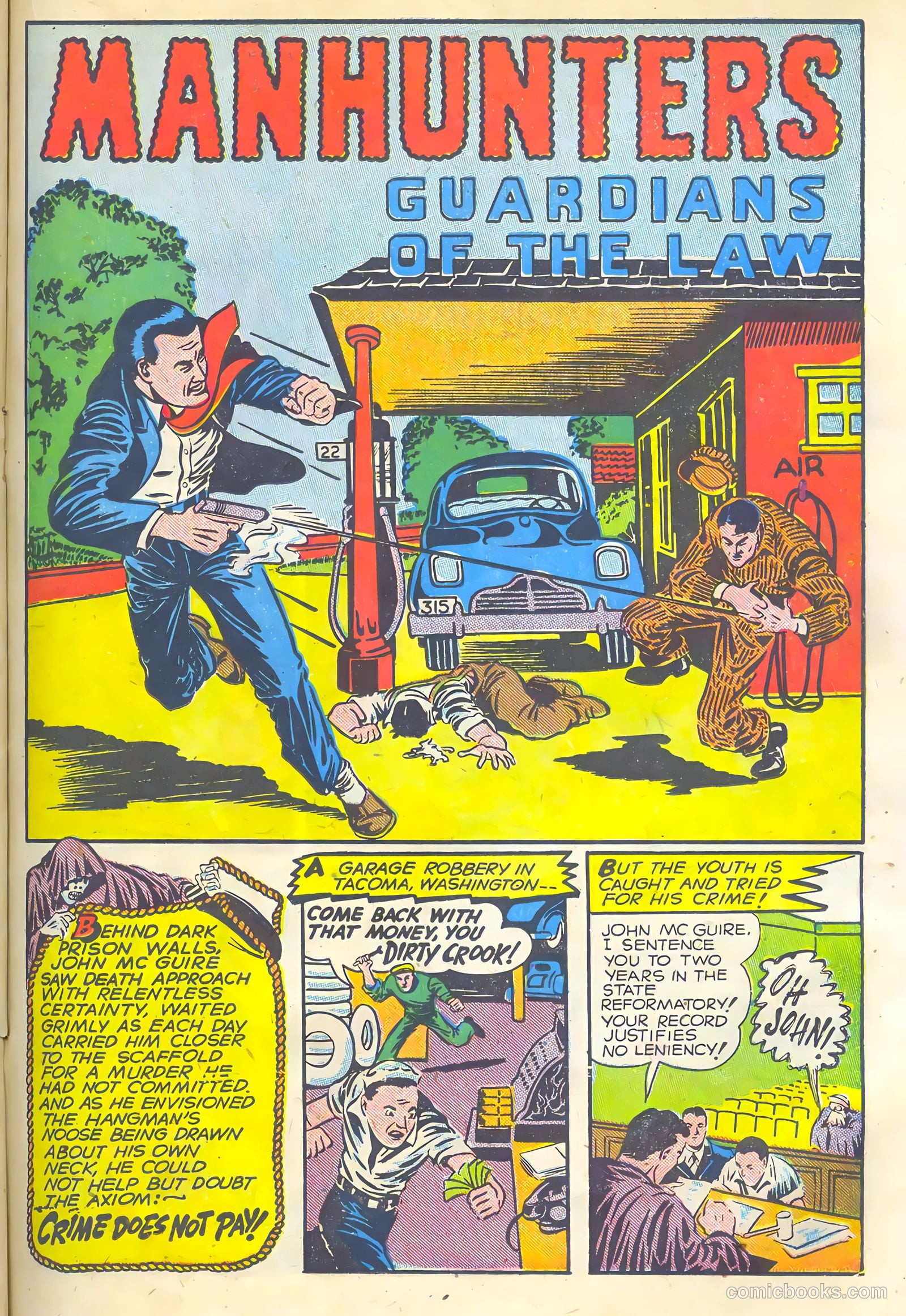 Authentic Police Cases #7 (1950) — page 21 of 36