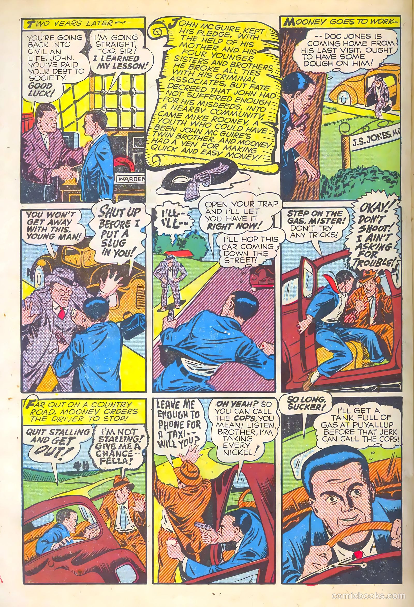 Authentic Police Cases #7 (1950) — page 22 of 36