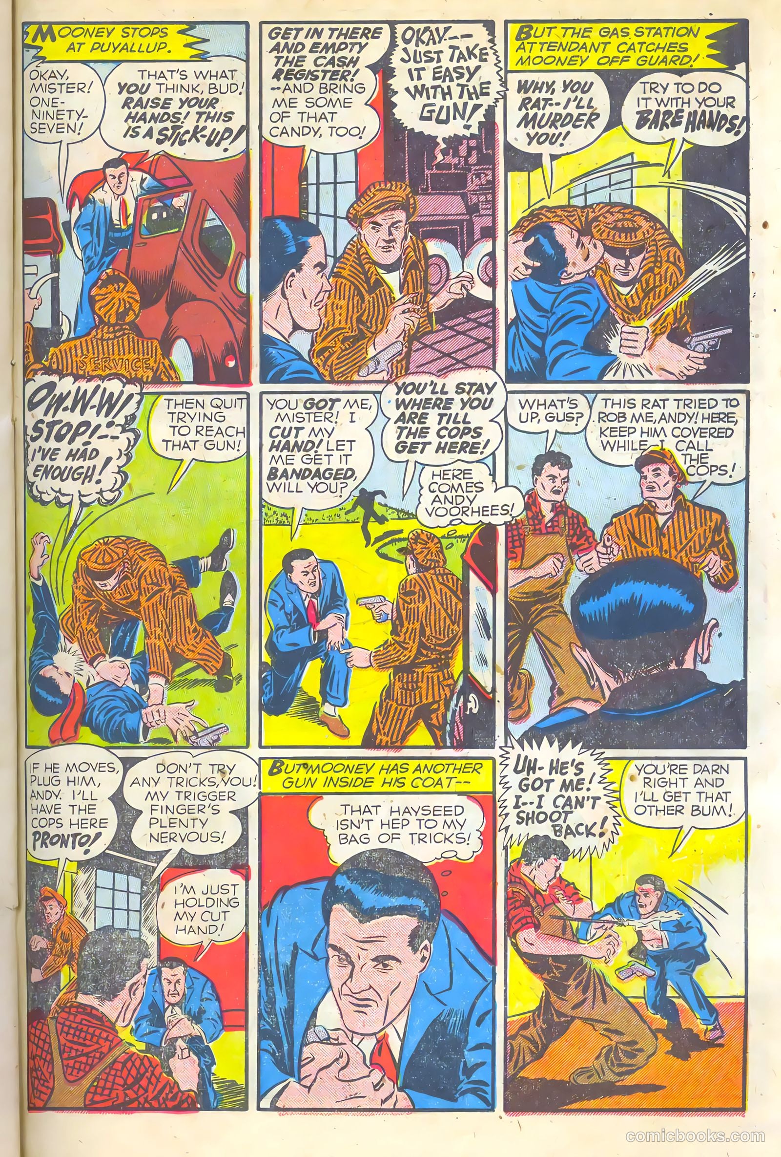 Authentic Police Cases #7 (1950) — page 23 of 36