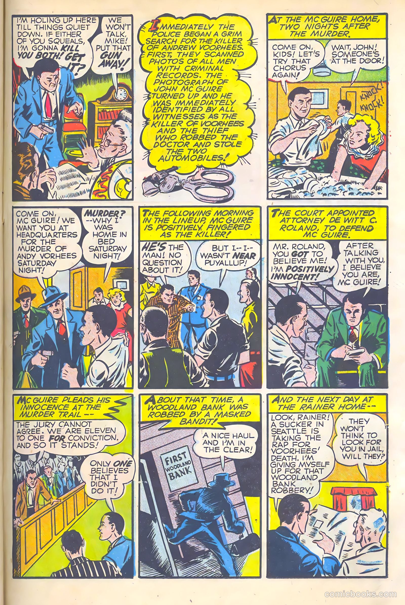 Authentic Police Cases #7 (1950) — page 25 of 36