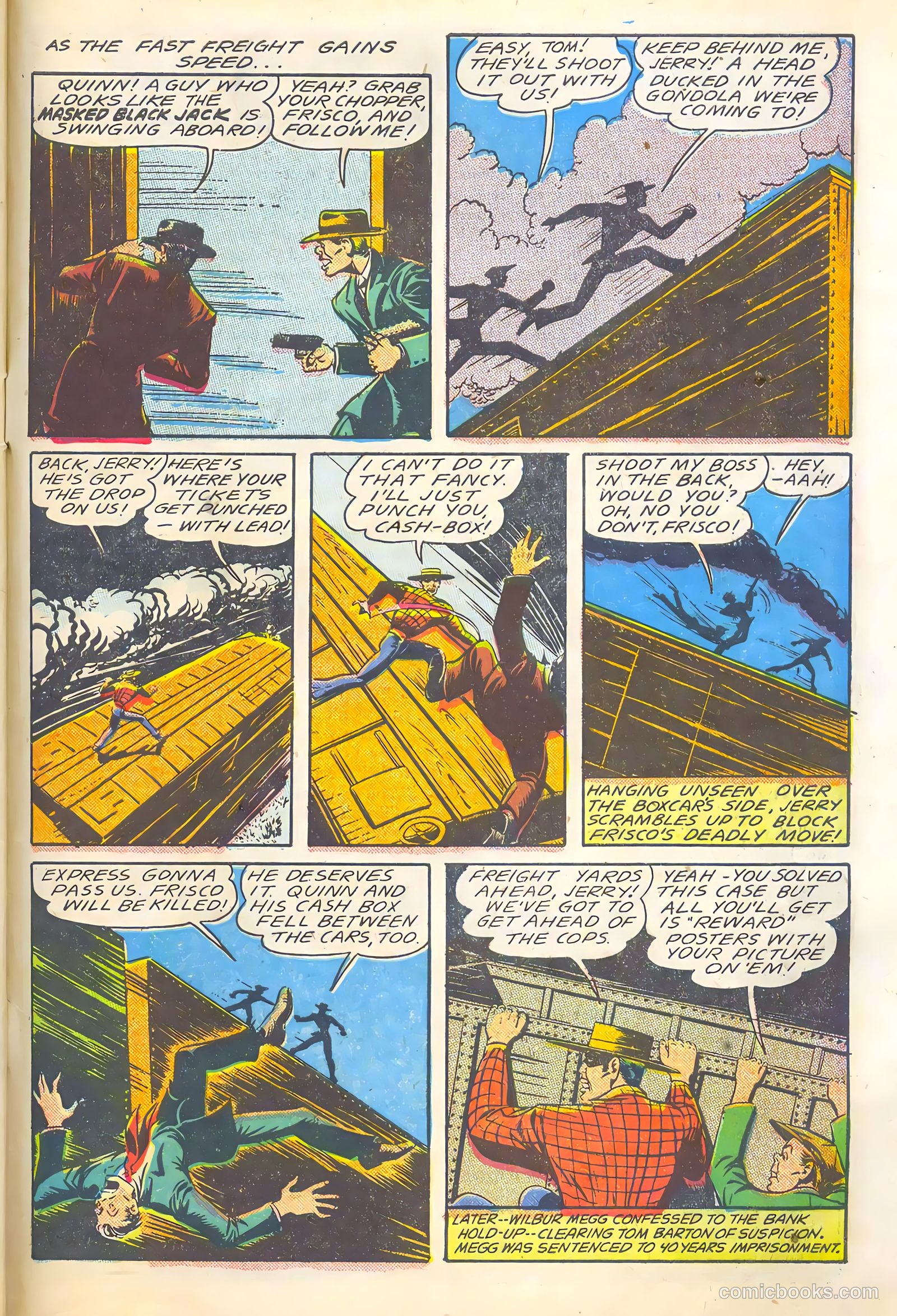 Authentic Police Cases #7 (1950) — page 33 of 36