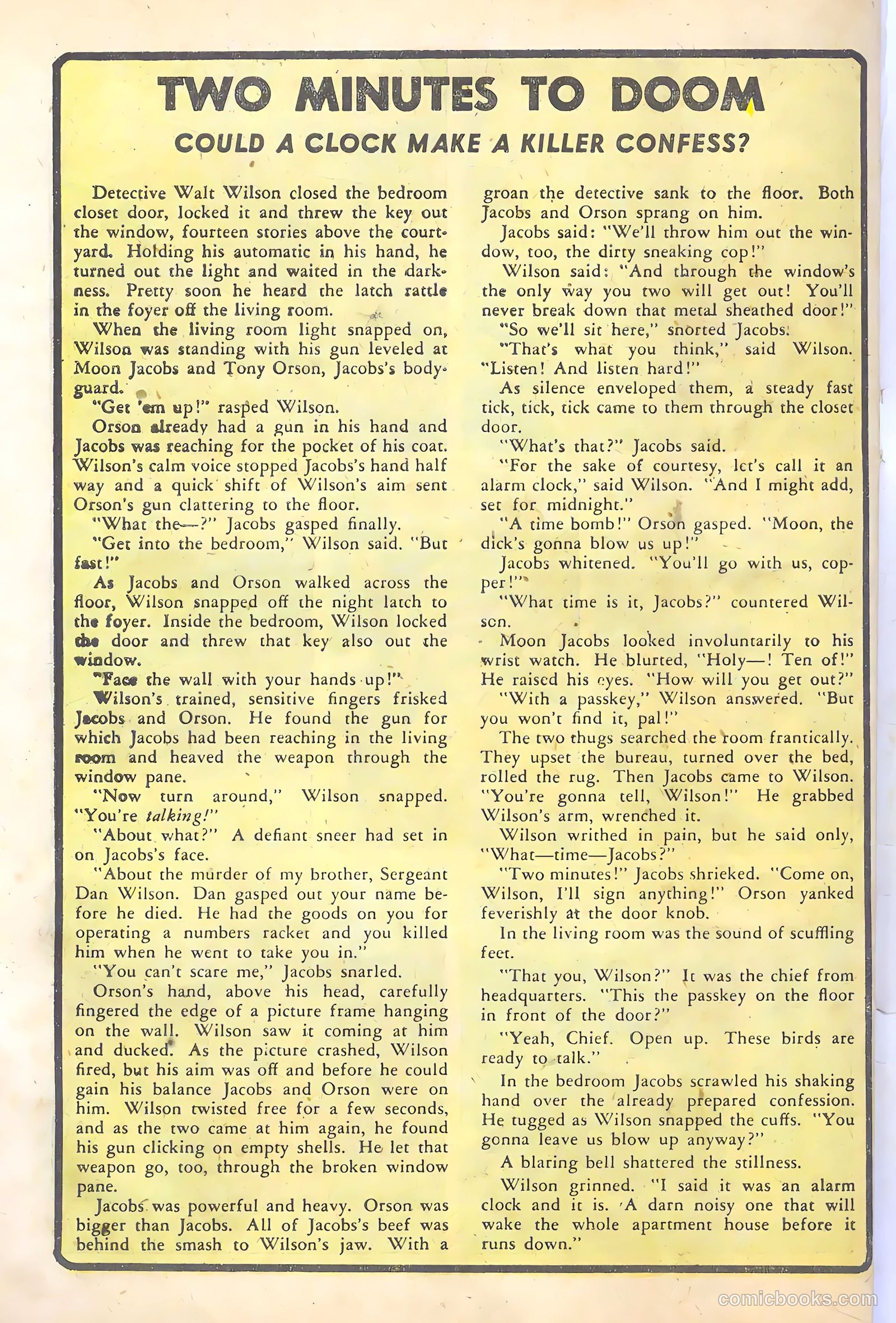 Authentic Police Cases #7 (1950) — page 34 of 36