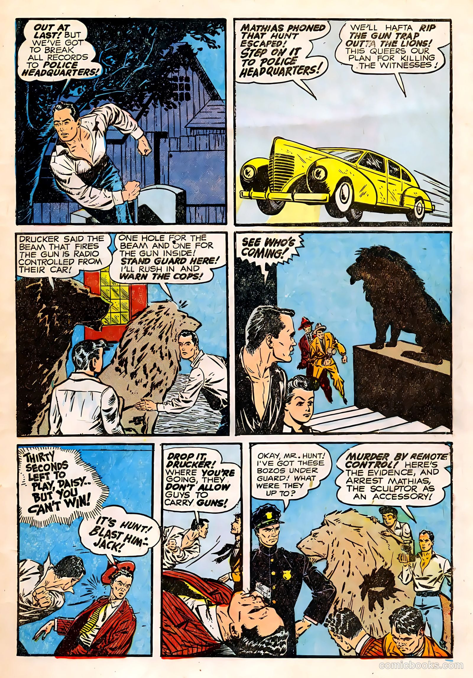 Authentic Police Cases #8 (1950) — page 7 of 36