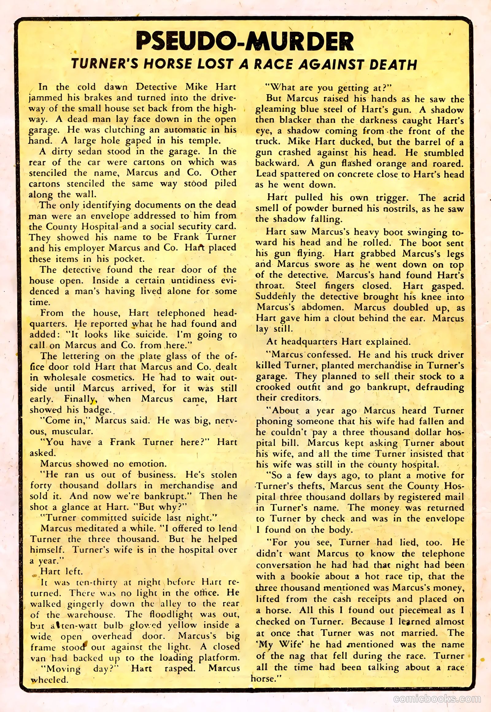 Authentic Police Cases #8 (1950) — page 14 of 36