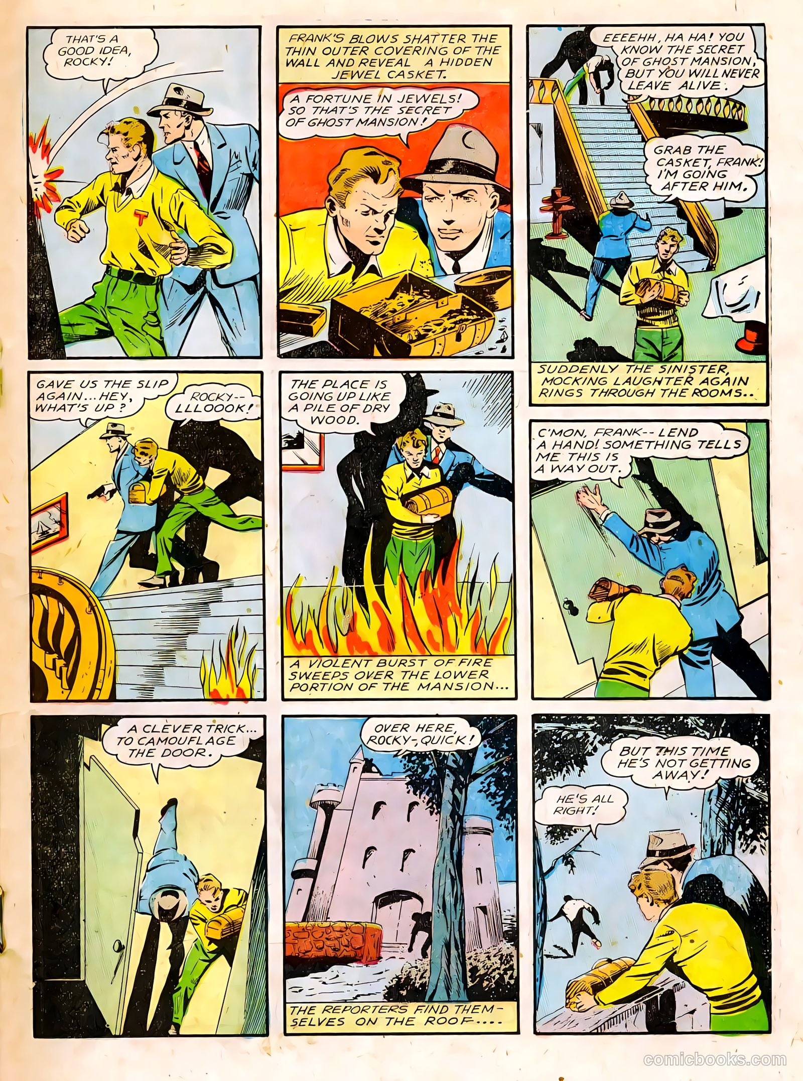 Authentic Police Cases #8 (1950) — page 19 of 36