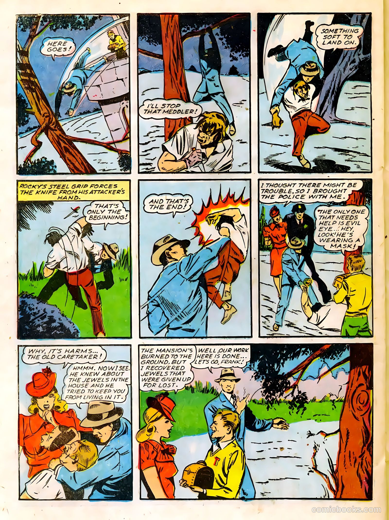 Authentic Police Cases #8 (1950) — page 20 of 36